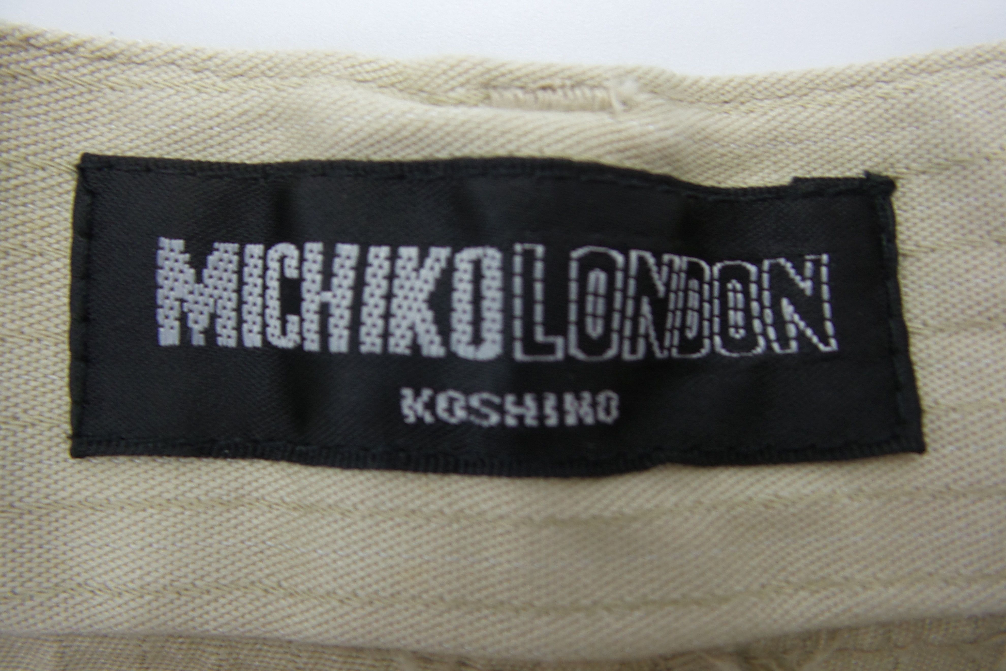 Michiko Koshino × Michiko Koshino London Michiko Koshino London Cargo Pants W29xL42 Size US 29 - 3 Thumbnail