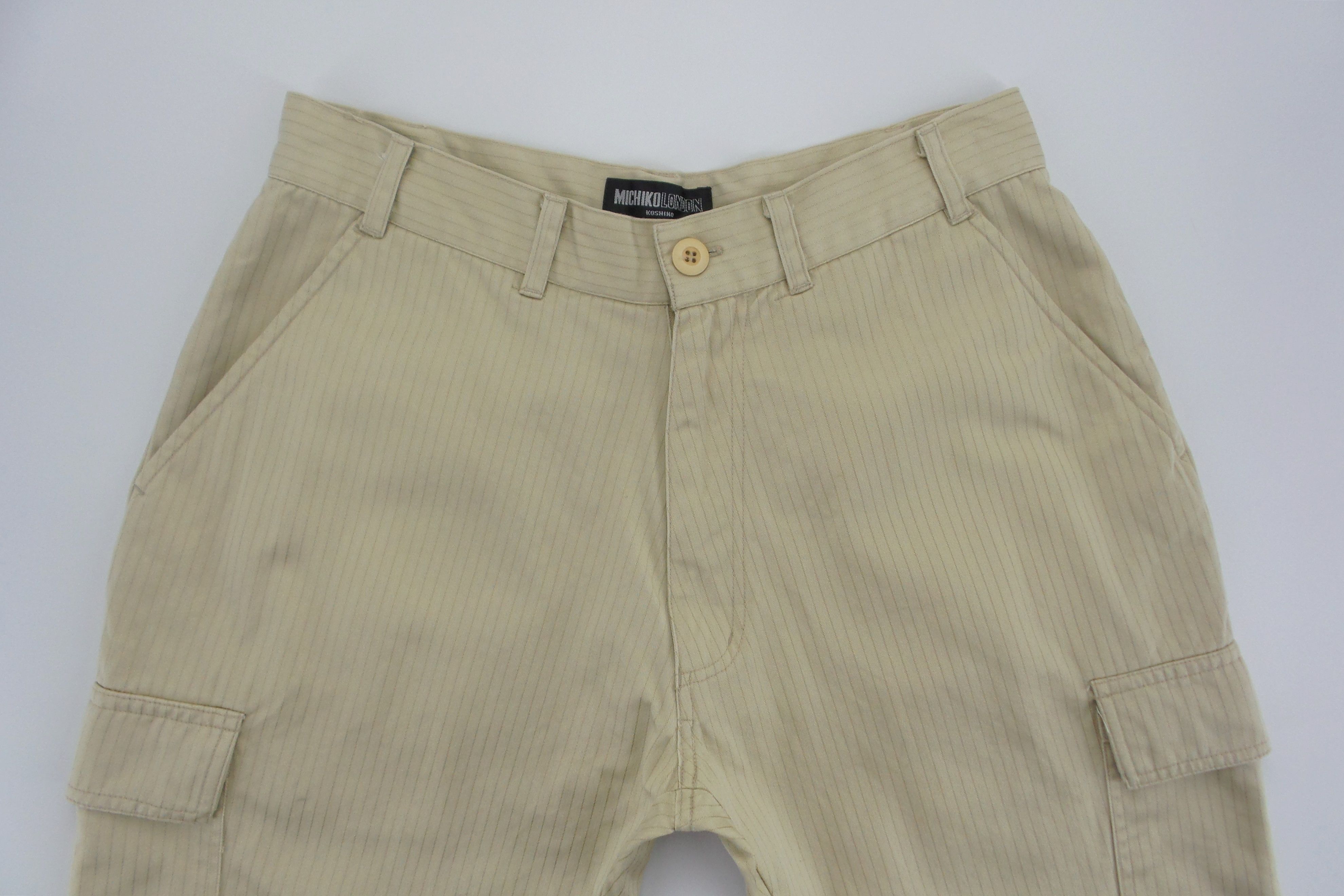 Michiko Koshino × Michiko Koshino London Michiko Koshino London Cargo Pants W29xL42 Size US 29 - 2 Thumbnail