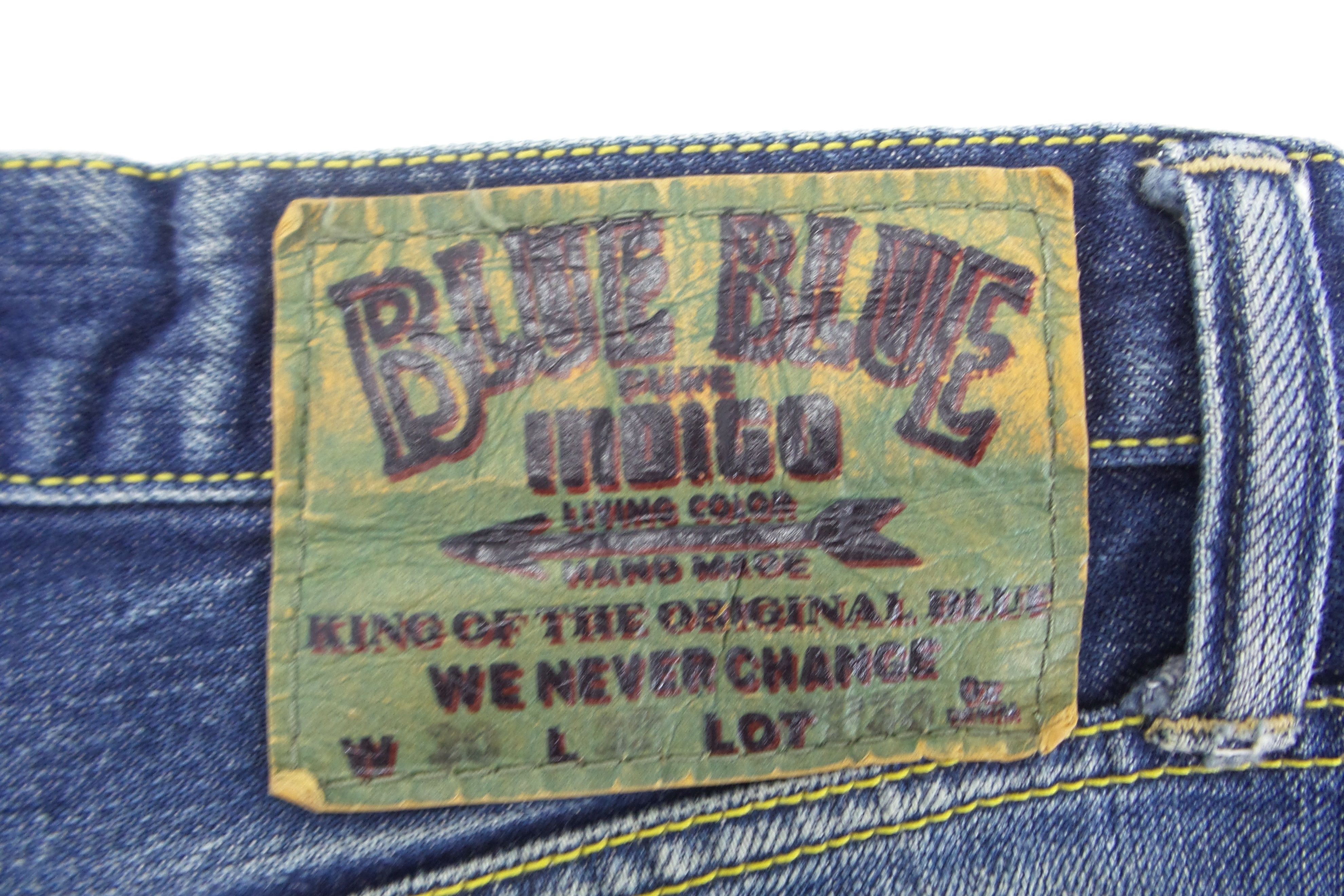 Blue Blue Japan × Japanese Brand Blue Blue Japan Stonewashed Jeans W31xL30.5 Size US 30 / EU 46 - 8 Thumbnail