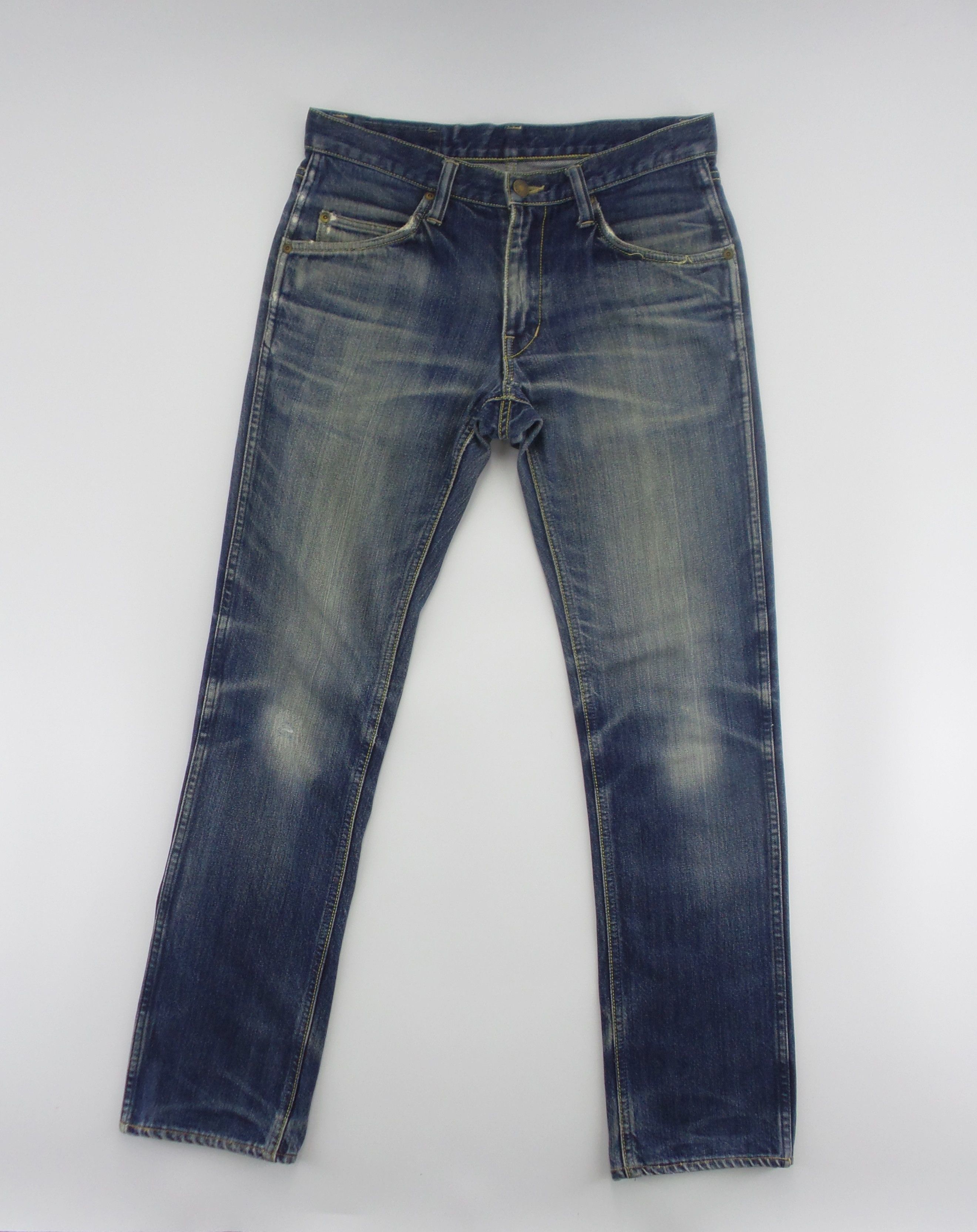Blue Blue Japan × Japanese Brand Blue Blue Japan Stonewashed Jeans W31xL30.5 Size US 30 / EU 46 - 1 Thumbnail
