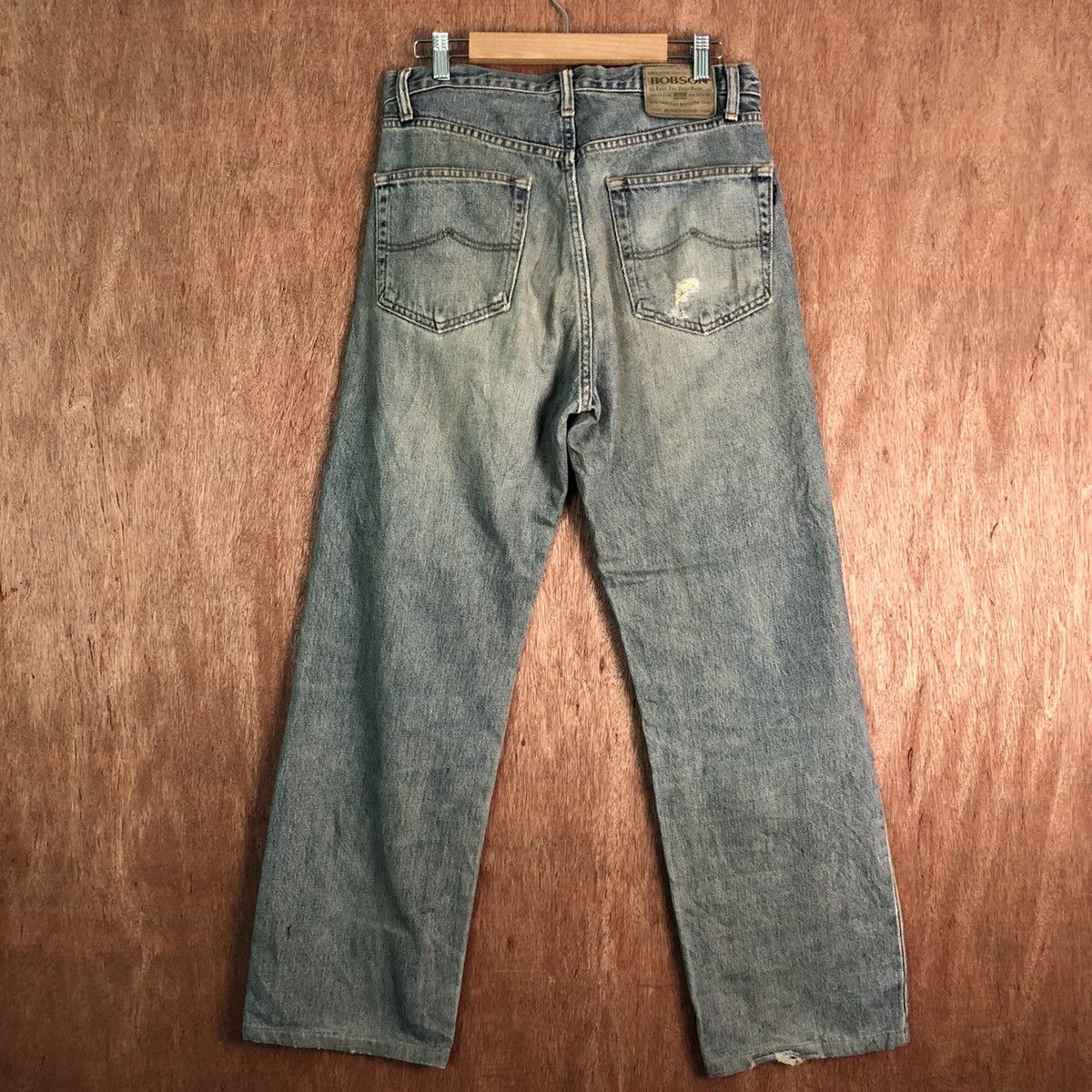 Japanese Brand DLL BoBson vintage Blue Denim Jeans Pants #c175 Size US 30 / EU 46 - 6 Thumbnail