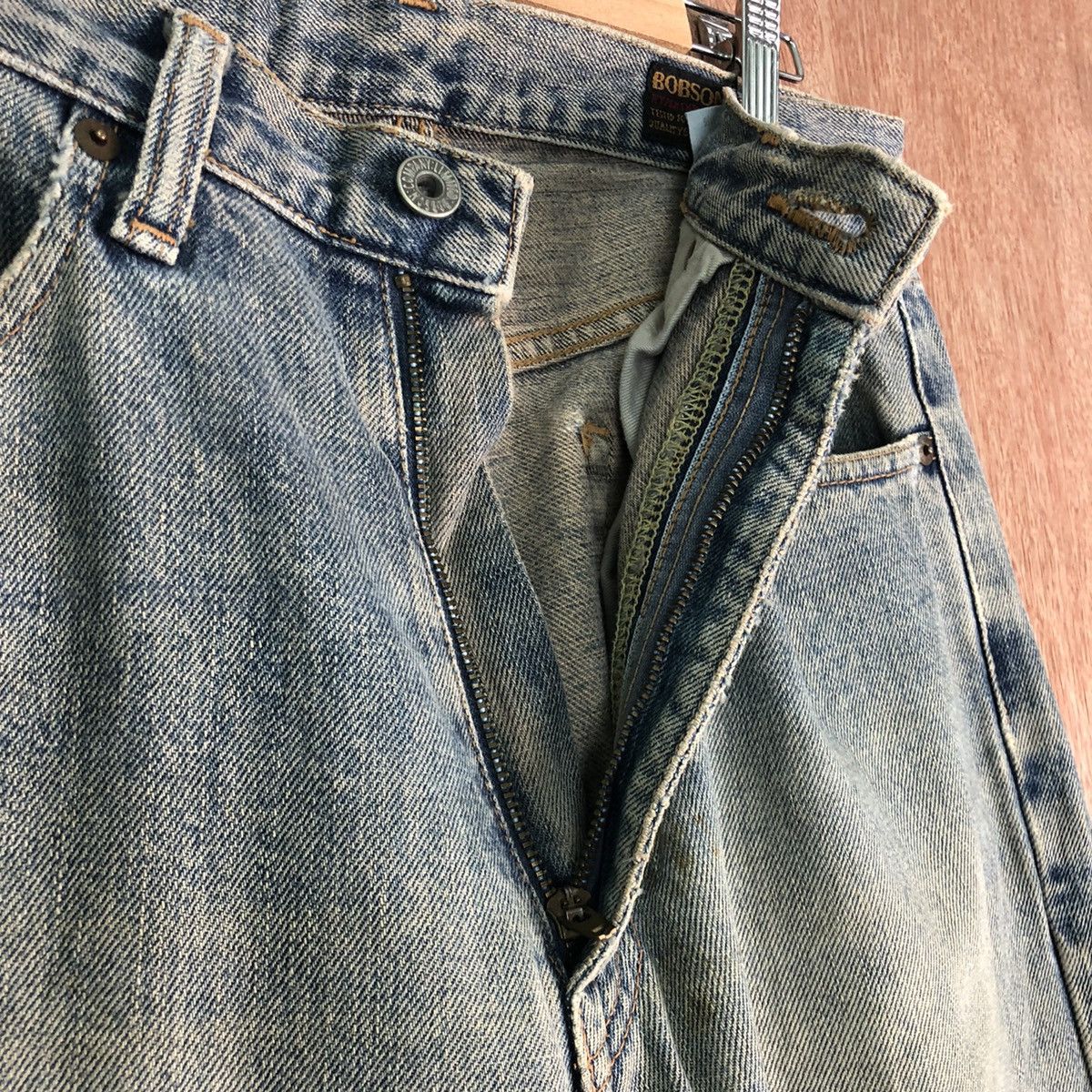 Japanese Brand DLL BoBson vintage Blue Denim Jeans Pants #c175 Size US 30 / EU 46 - 5 Thumbnail