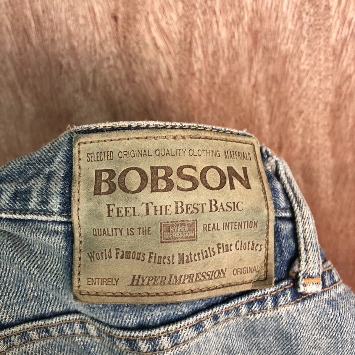 Japanese Brand DLL BoBson vintage Blue Denim Jeans Pants #c175 Size US 30 / EU 46 - 9 Thumbnail