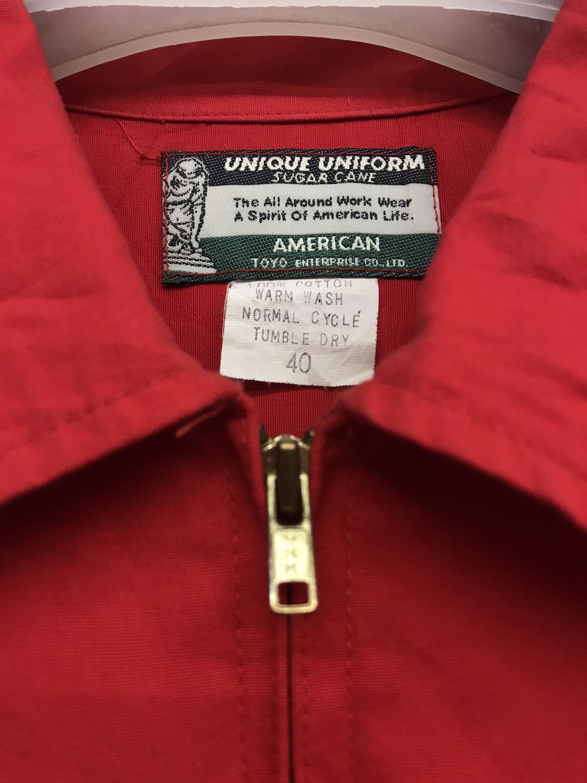 Sugar Cane Vtg Sugar Cane workwear jacket bee logo embroidered Size US XXS / EU 40 - 7 Thumbnail