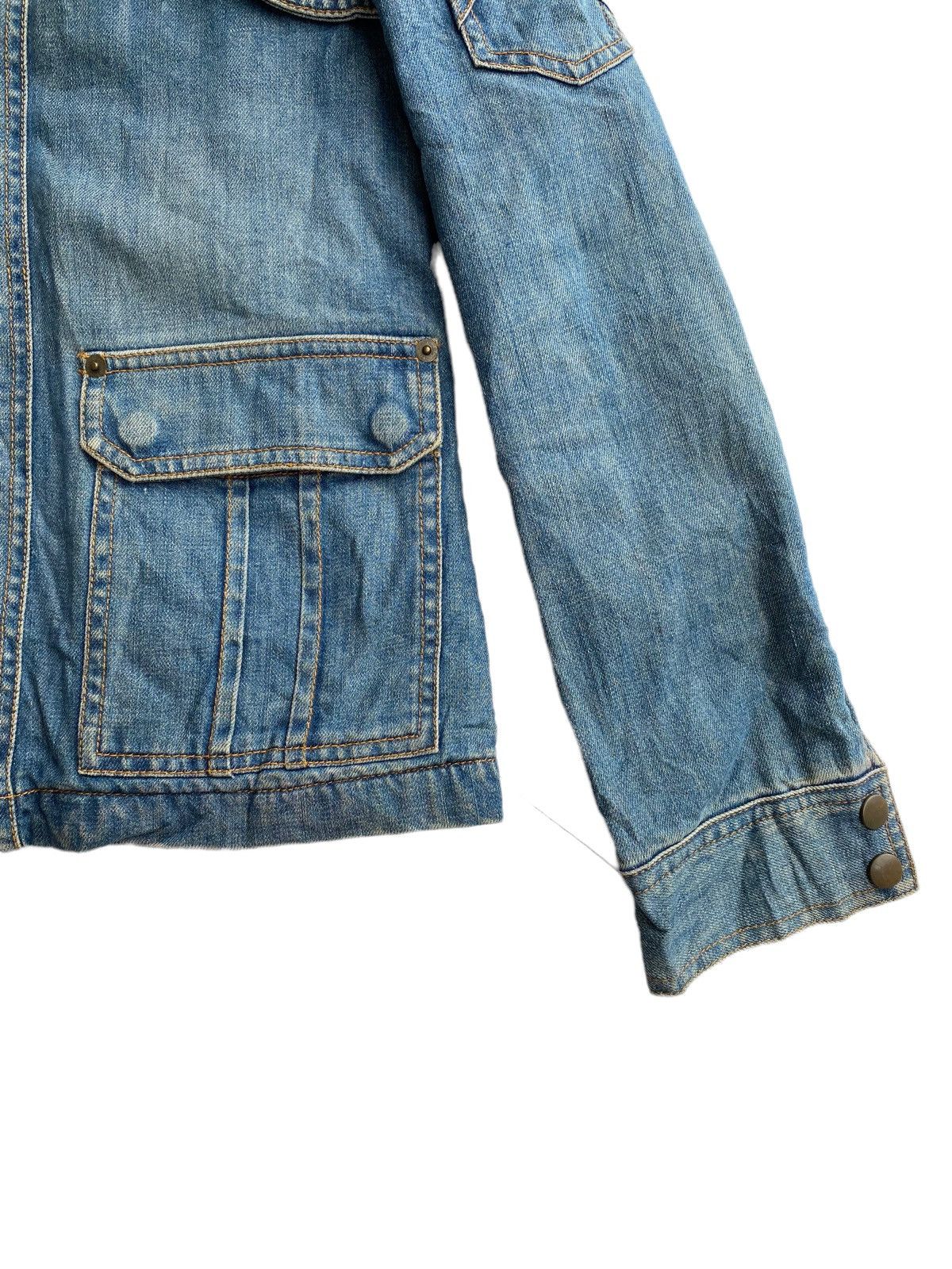 Marc Jacobs × Vintage 90s Marc Jacobs trucker denim jacket Size M / US 6-8 / IT 42-44 - 2 Thumbnail