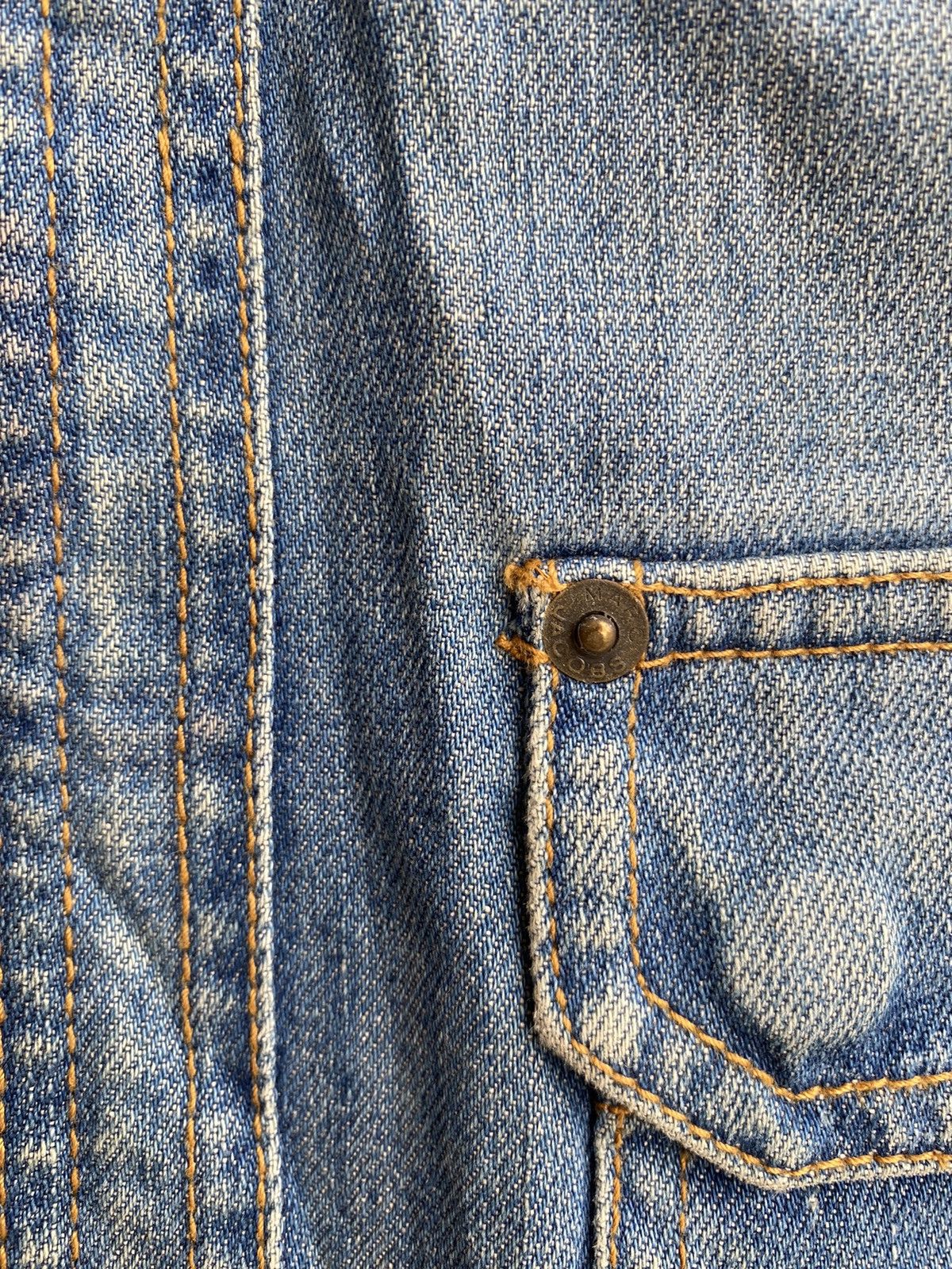 Marc Jacobs × Vintage 90s Marc Jacobs trucker denim jacket Size M / US 6-8 / IT 42-44 - 4 Thumbnail
