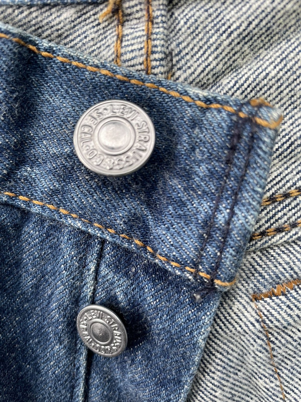Levi's Vintage 1990 Levis 501 e Jeans Size 29" - 18 Thumbnail