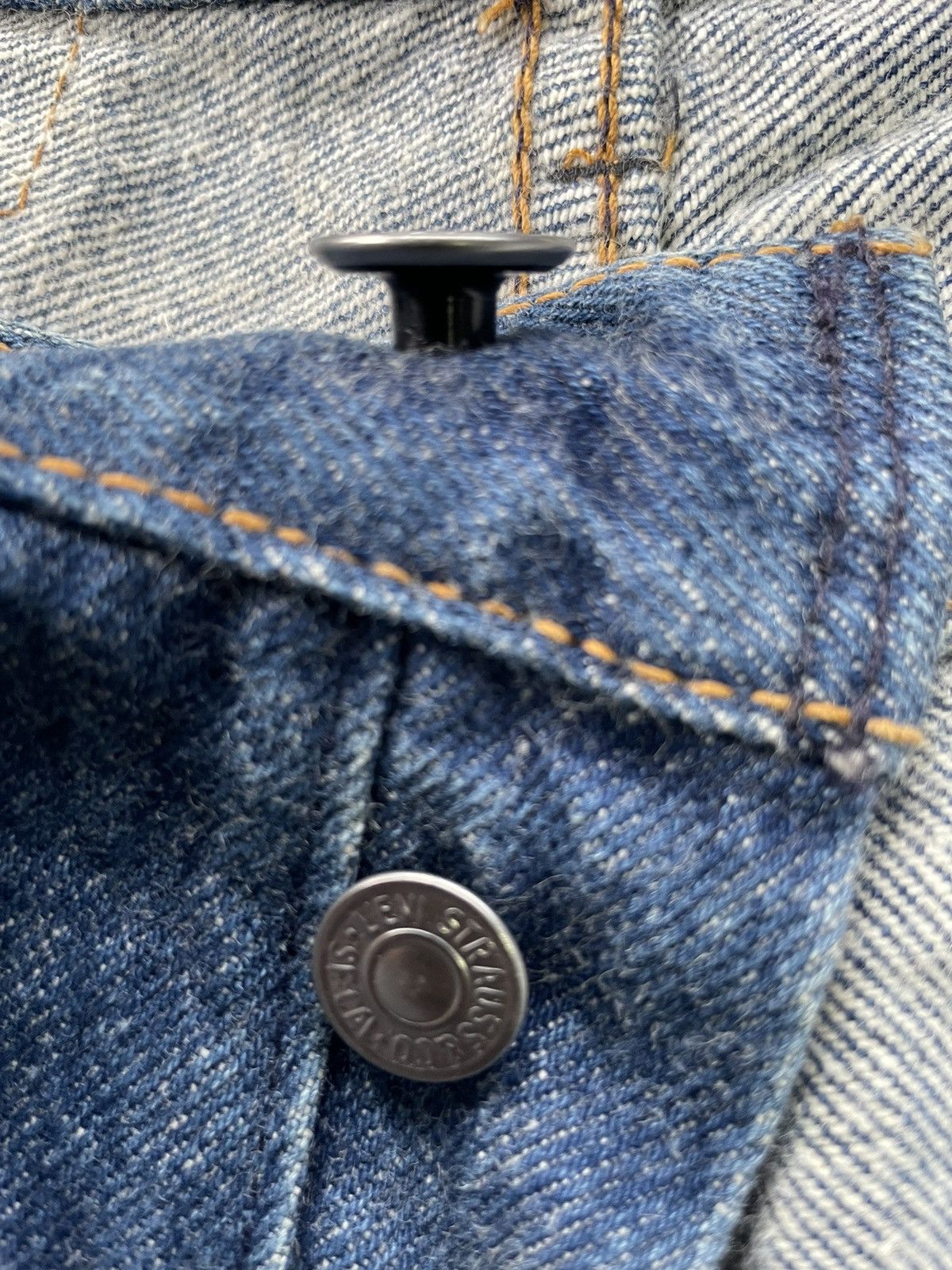 Levi's Vintage 1990 Levis 501 e Jeans Size 29" - 17 Thumbnail