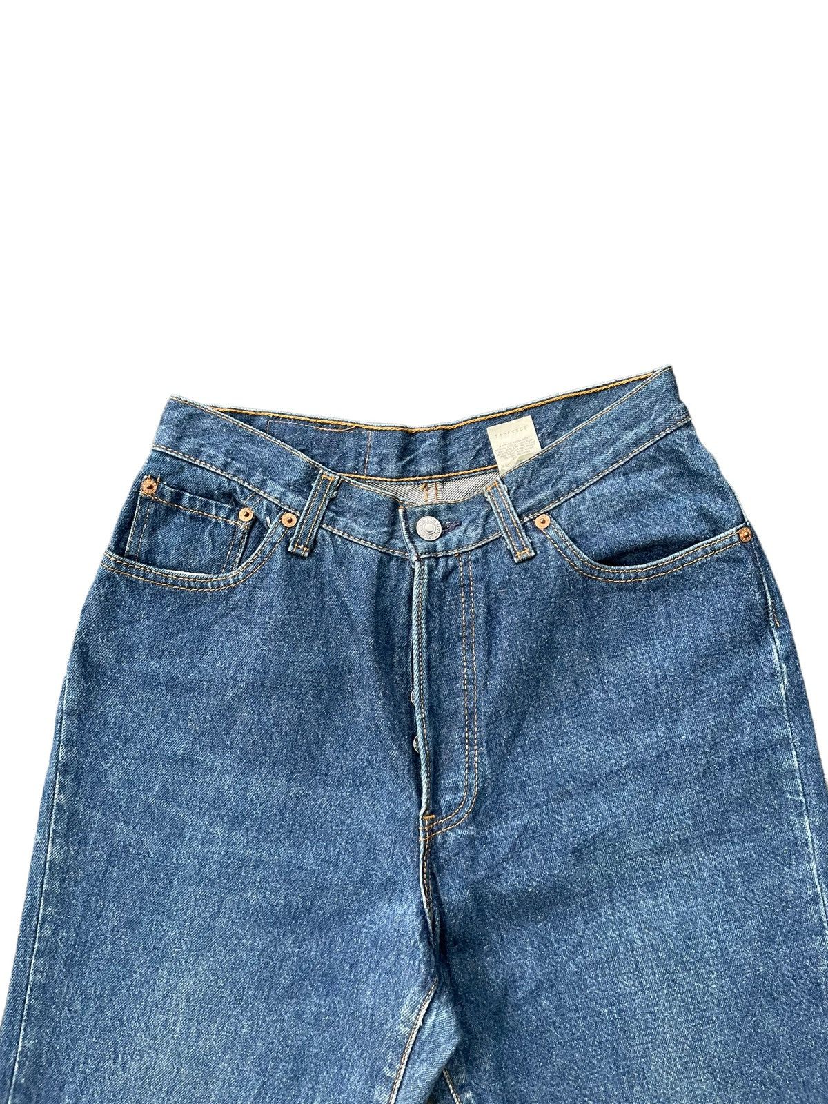 Levi's Vintage 1990 Levis 501 e Jeans Size 29" - 4 Thumbnail
