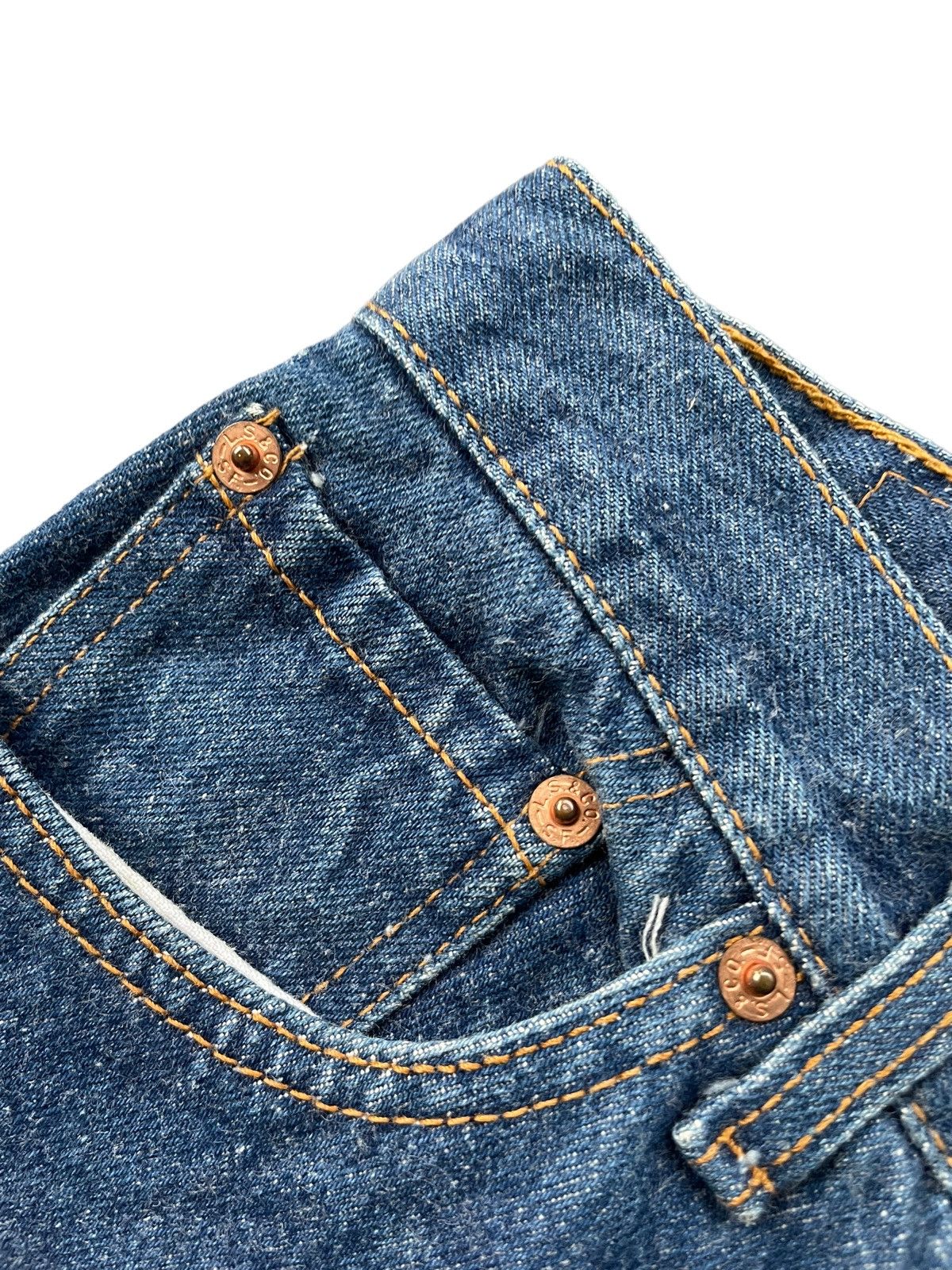 Levi's Vintage 1990 Levis 501 e Jeans Size 29" - 5 Thumbnail