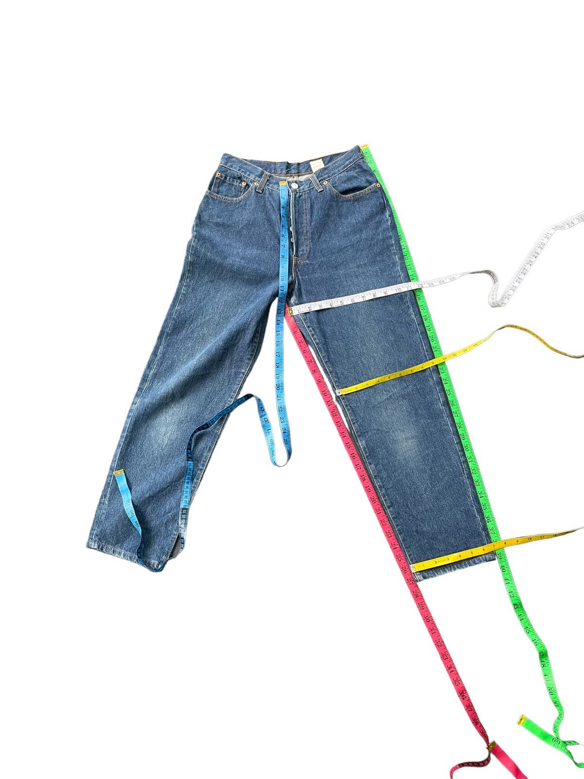 Levi's Vintage 1990 Levis 501 e Jeans Size 29" - 21 Thumbnail