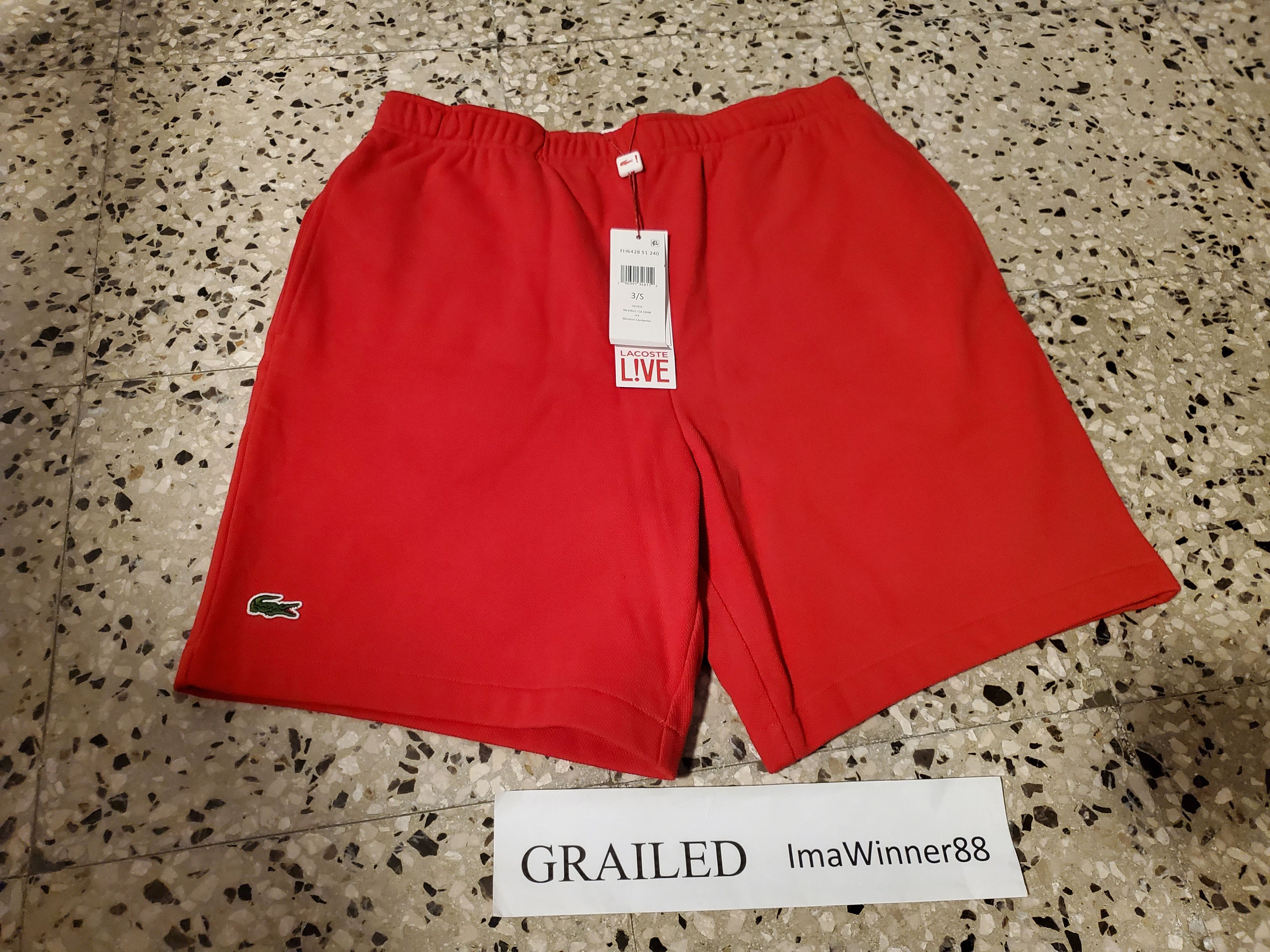 Lacoste × Supreme Supreme x Lacoste Pique Shorts SS17 week 4 | Grailed