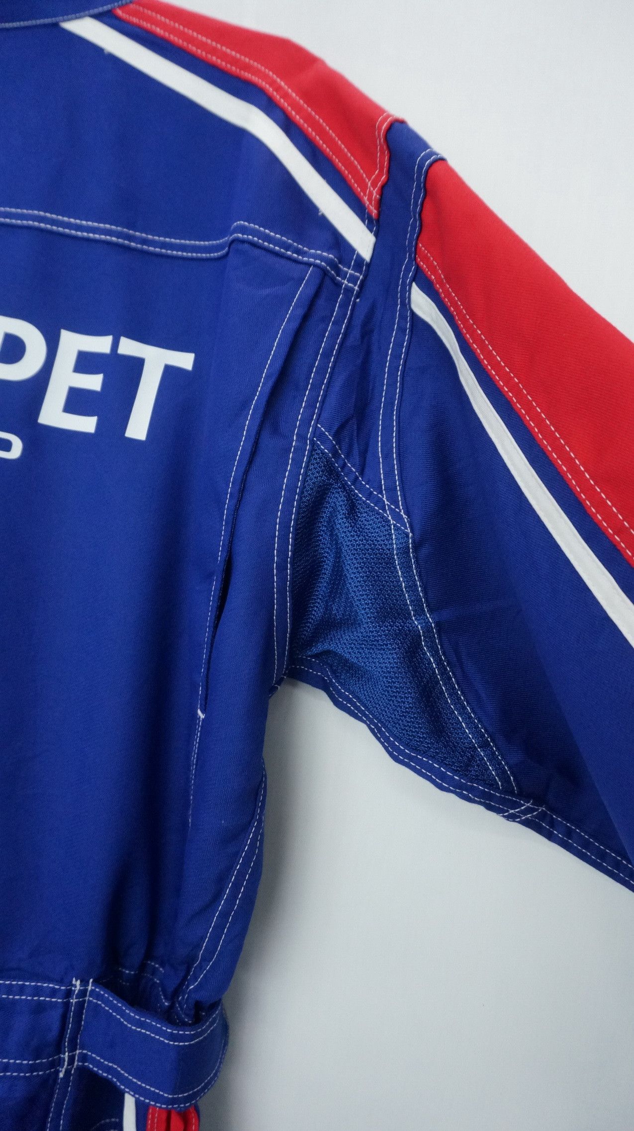 Japanese Brand TOYOTA TOYOPET TECNO Uniform Coverall Size US 35 - 9 Thumbnail