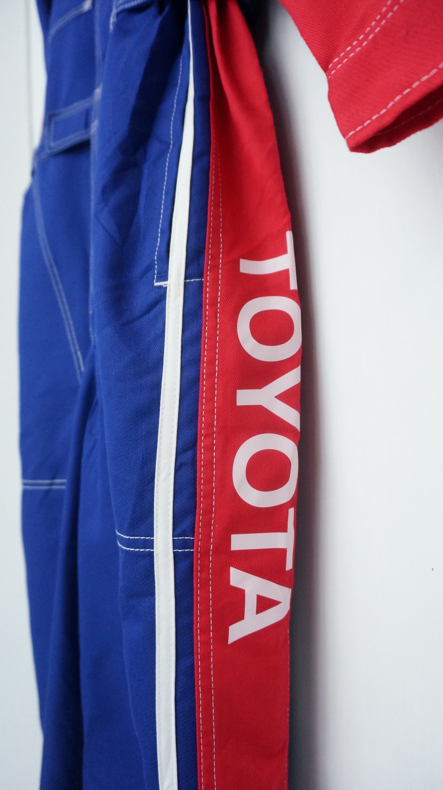 Japanese Brand TOYOTA TOYOPET TECNO Uniform Coverall Size US 35 - 5 Thumbnail