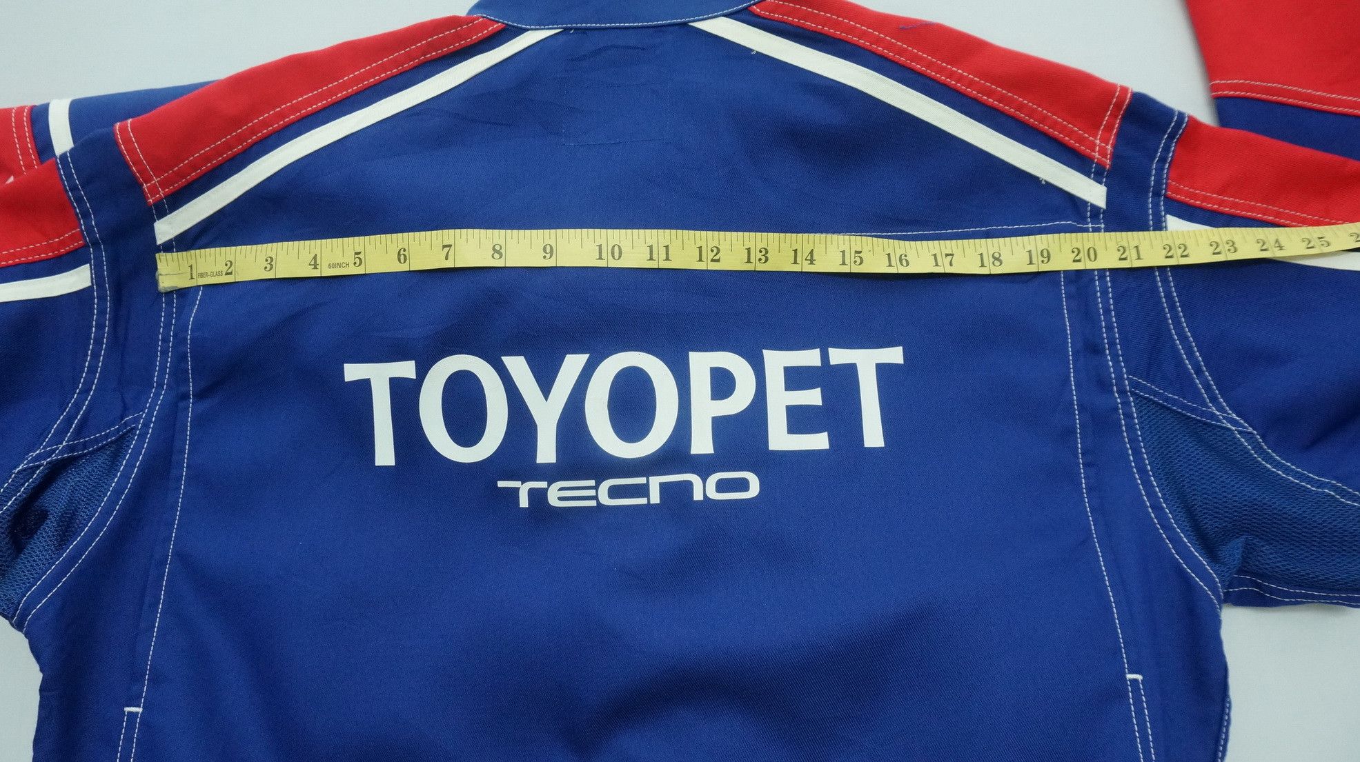 Japanese Brand TOYOTA TOYOPET TECNO Uniform Coverall Size US 35 - 18 Thumbnail