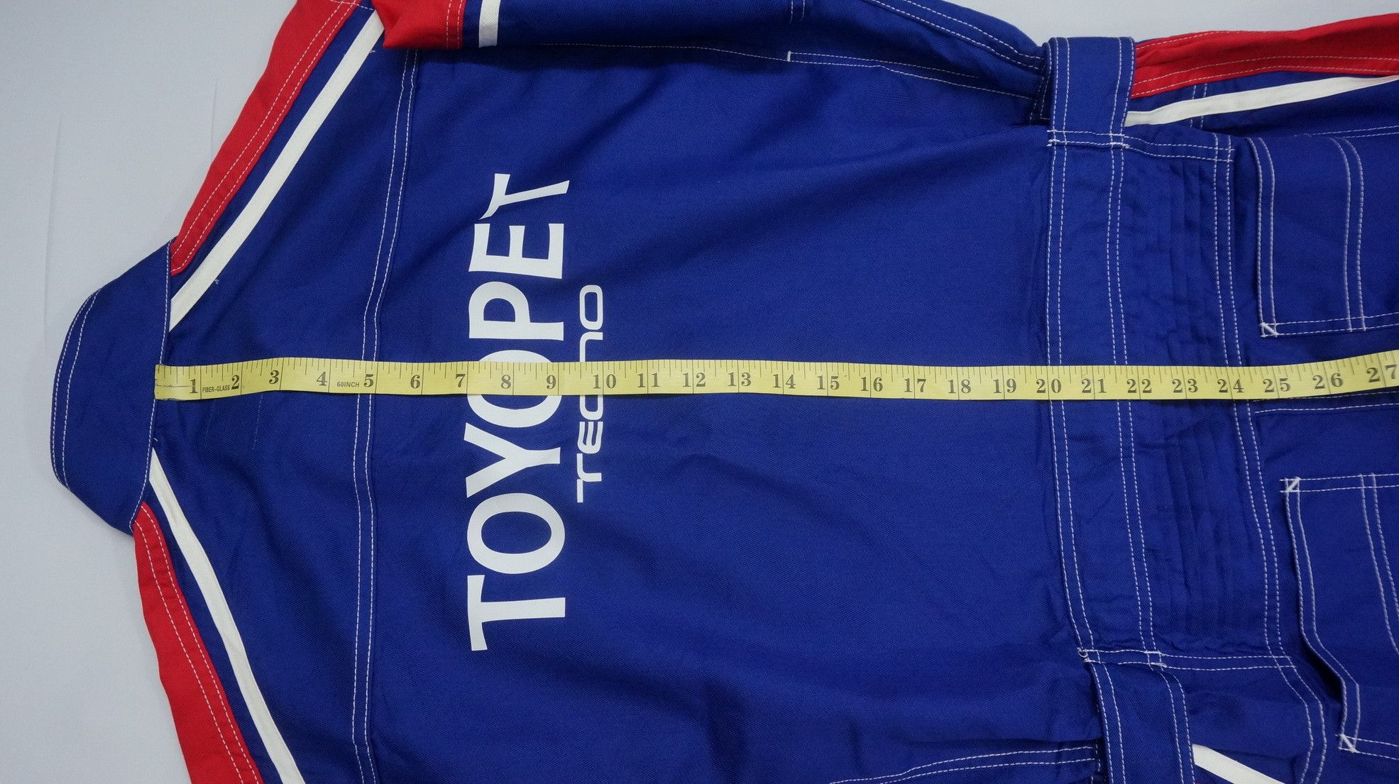 Japanese Brand TOYOTA TOYOPET TECNO Uniform Coverall Size US 35 - 23 Thumbnail
