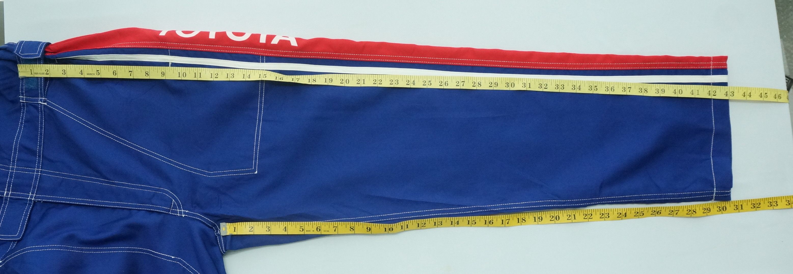 Japanese Brand TOYOTA TOYOPET TECNO Uniform Coverall Size US 35 - 14 Thumbnail