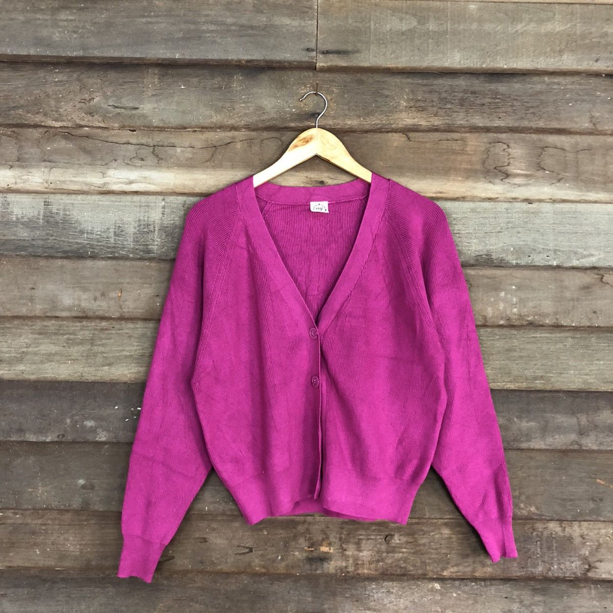 image of Aqua Girl Knitwear Cardigan in Pink, Women's (Size Medium)