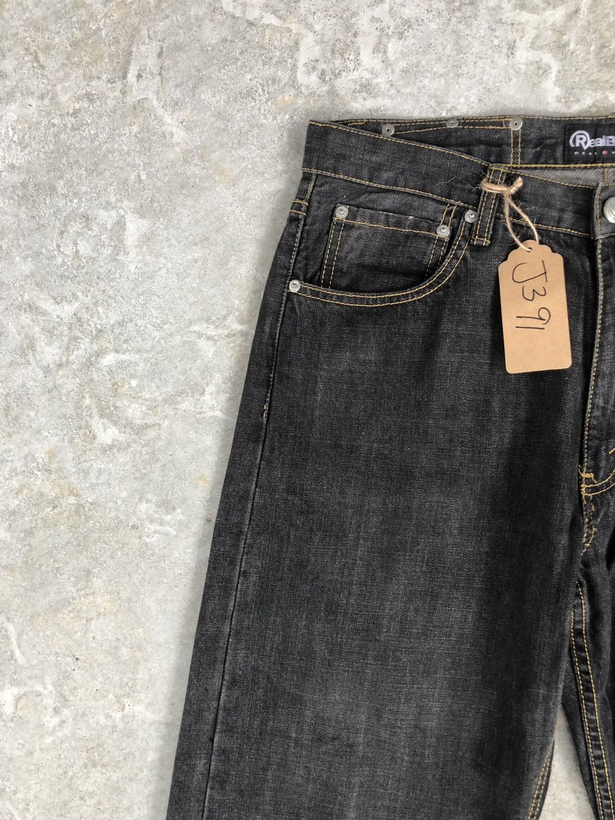 Japanese Brand Japanese Painted Jeans Big Logo Jeans Distressed Jean Size US 34 / EU 50 - 4 Thumbnail