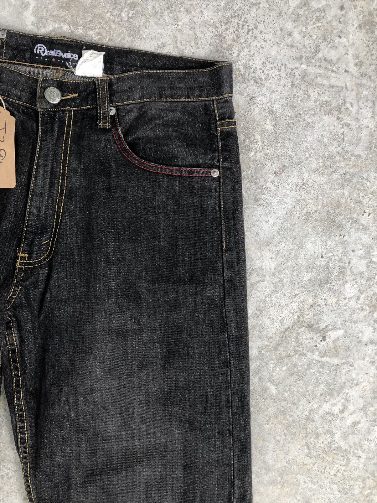 Japanese Brand Japanese Painted Jeans Big Logo Jeans Distressed Jean Size US 34 / EU 50 - 5 Thumbnail