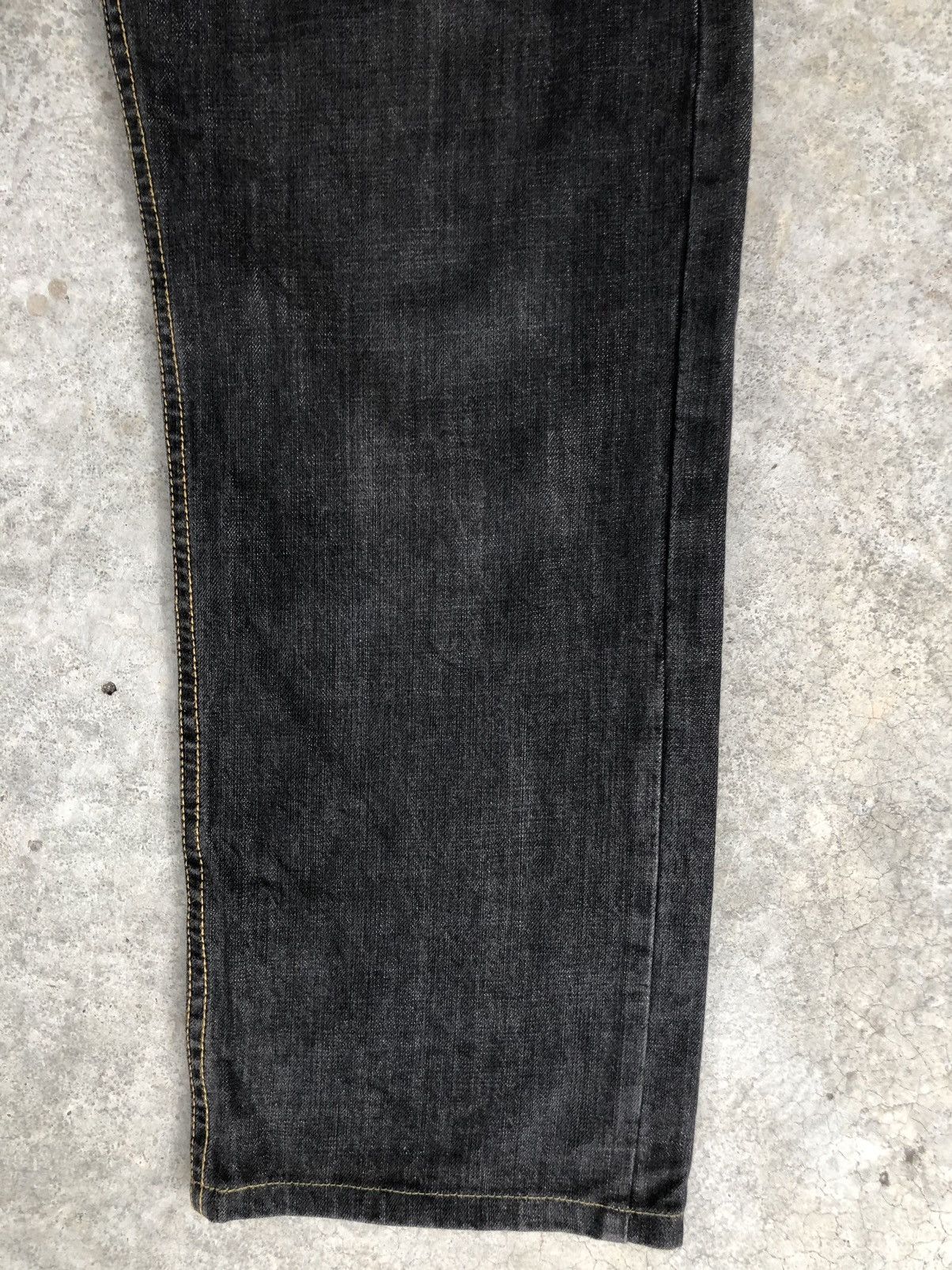 Japanese Brand Japanese Painted Jeans Big Logo Jeans Distressed Jean Size US 34 / EU 50 - 7 Thumbnail