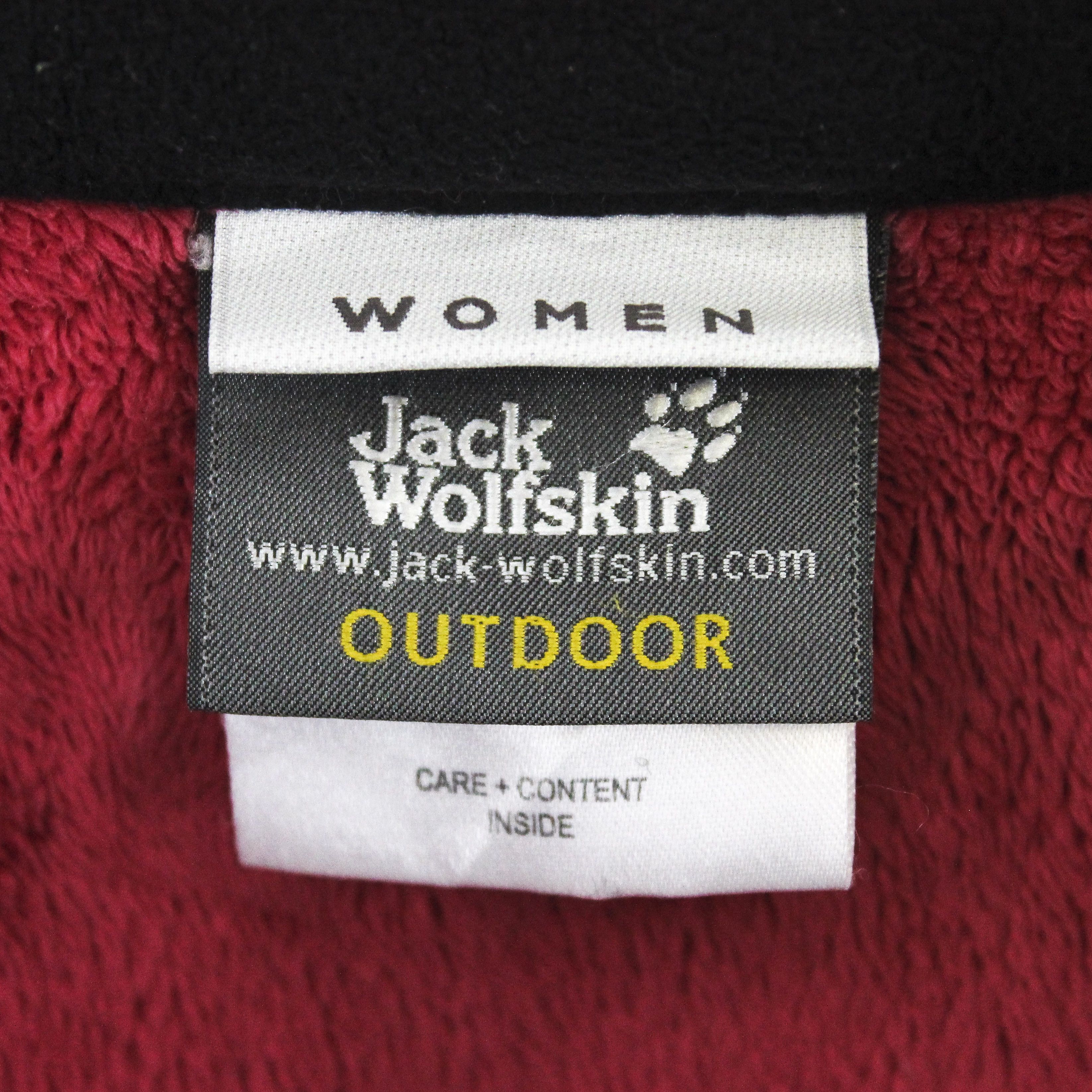 Jack Wolfskin Jacket Windbreaker Light Fleece Lining Coat Zip Up Sports Size XS / US 0-2 / IT 36-38 - 7 Thumbnail