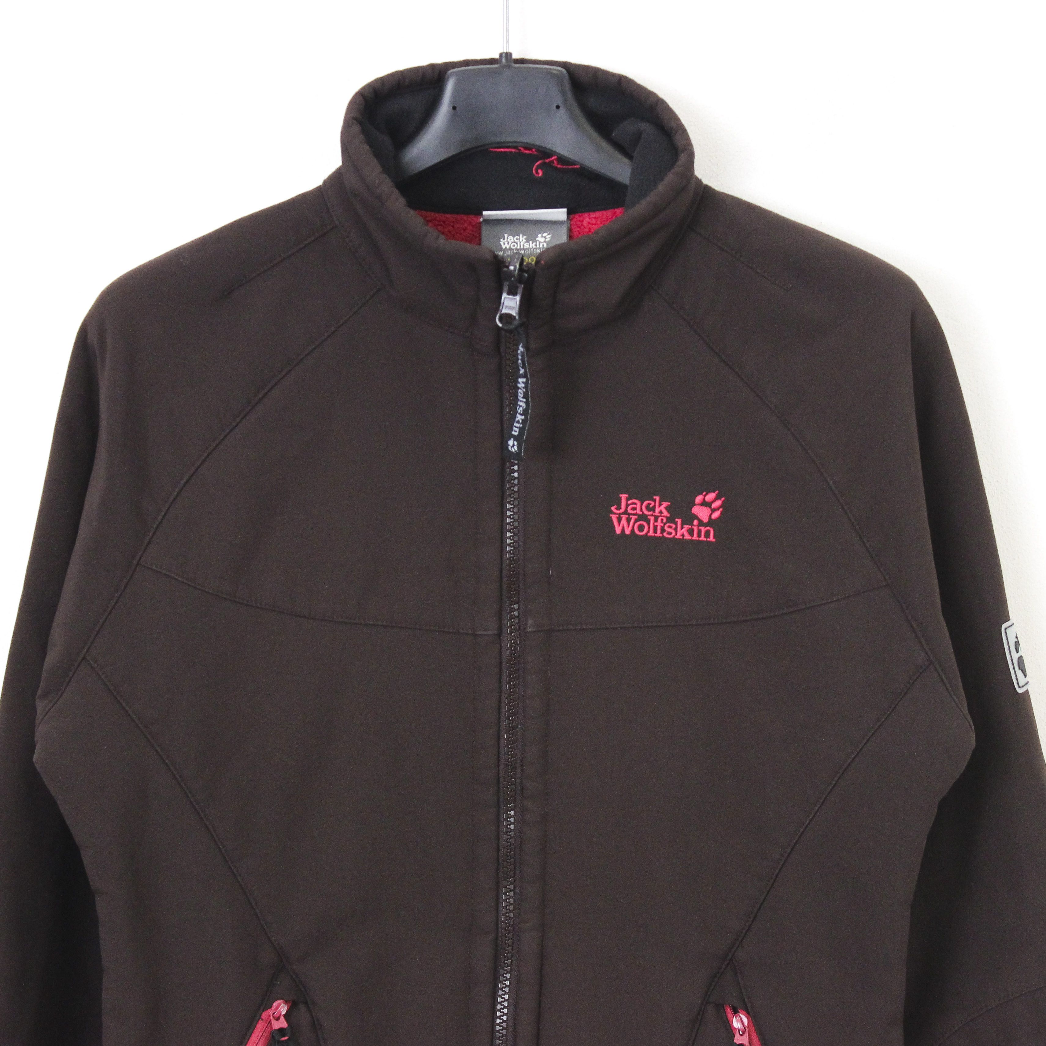 Jack Wolfskin Jacket Windbreaker Light Fleece Lining Coat Zip Up Sports Size XS / US 0-2 / IT 36-38 - 2 Thumbnail