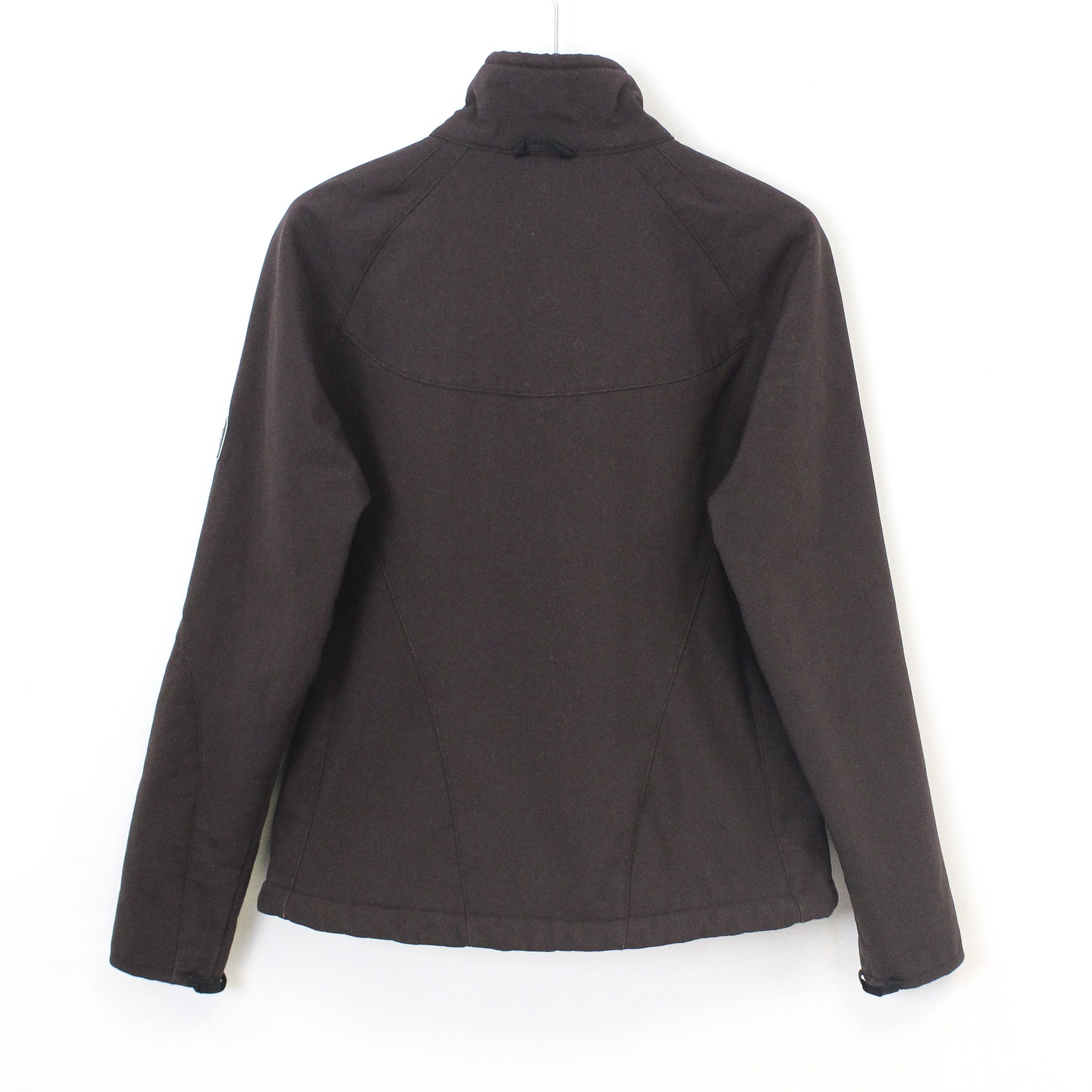 Jack Wolfskin Jacket Windbreaker Light Fleece Lining Coat Zip Up Sports Size XS / US 0-2 / IT 36-38 - 6 Thumbnail