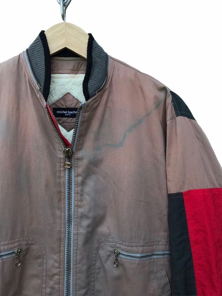 Other Michel Bachoz Paris Designer Bombers Jacket ( Faded,Stains ) Size US M / EU 48-50 / 2 - 5 Thumbnail