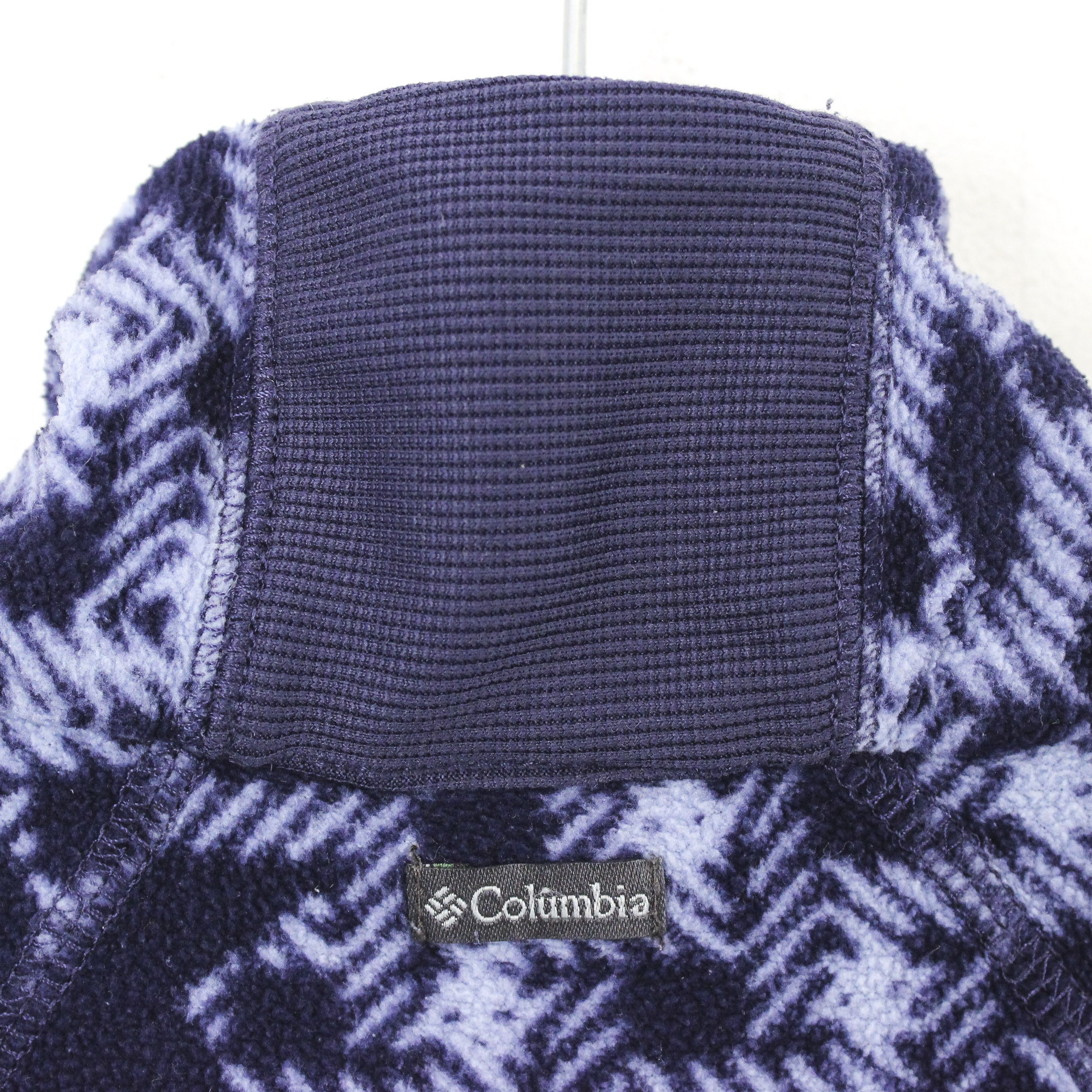 Columbia Fleece Pullover Jumper Sweatshirt Quarter Zip Jacket Top Size M / US 6-8 / IT 42-44 - 4 Thumbnail