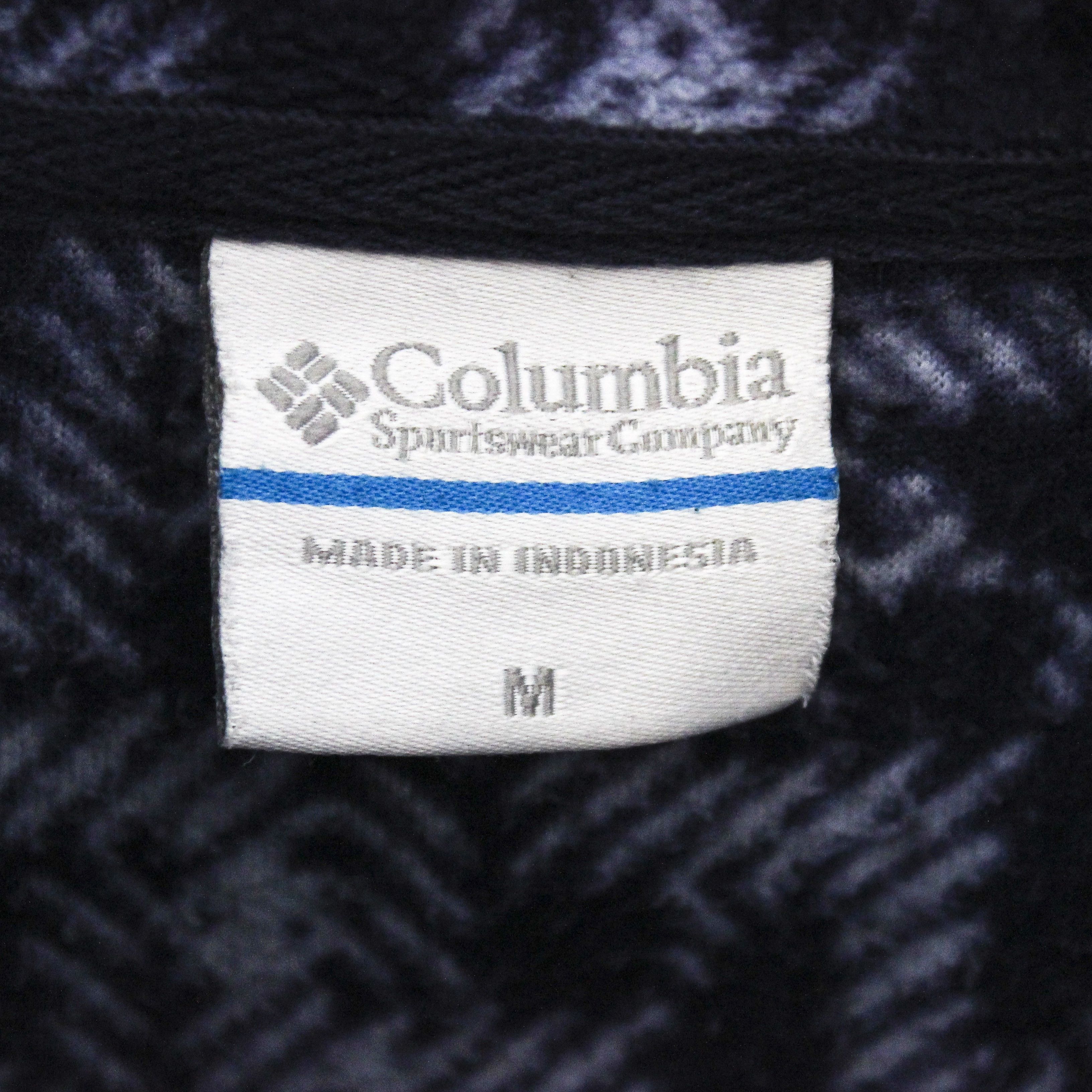 Columbia Fleece Pullover Jumper Sweatshirt Quarter Zip Jacket Top Size M / US 6-8 / IT 42-44 - 5 Thumbnail