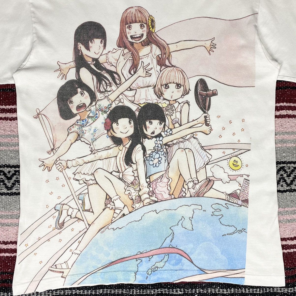 Anime × Vintage Dempagumi Ashita Chikyu ga Konagona ni Nattemo Shirt Size US L / EU 52-54 / 3 - 7 Thumbnail