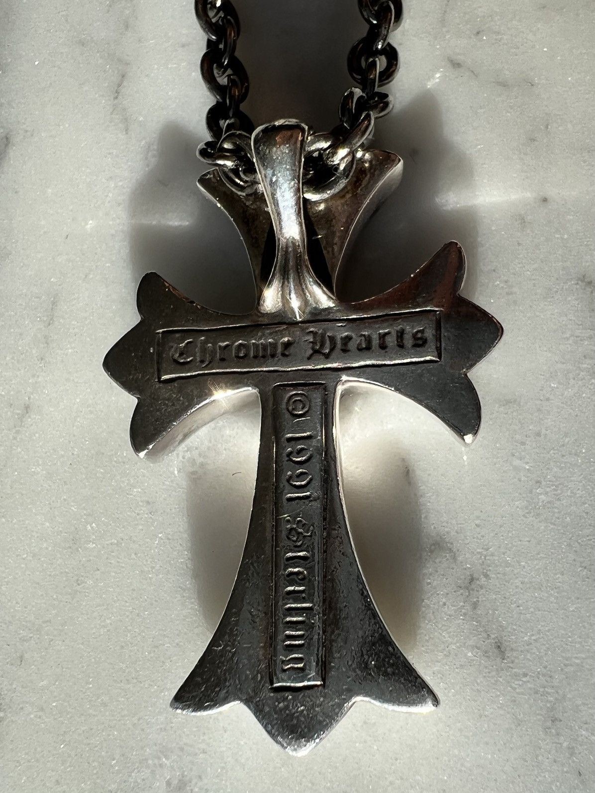 Chrome Hearts 23k$ Chrome Hearts pave diamond cross pendant Size ONE SIZE - 13 Thumbnail