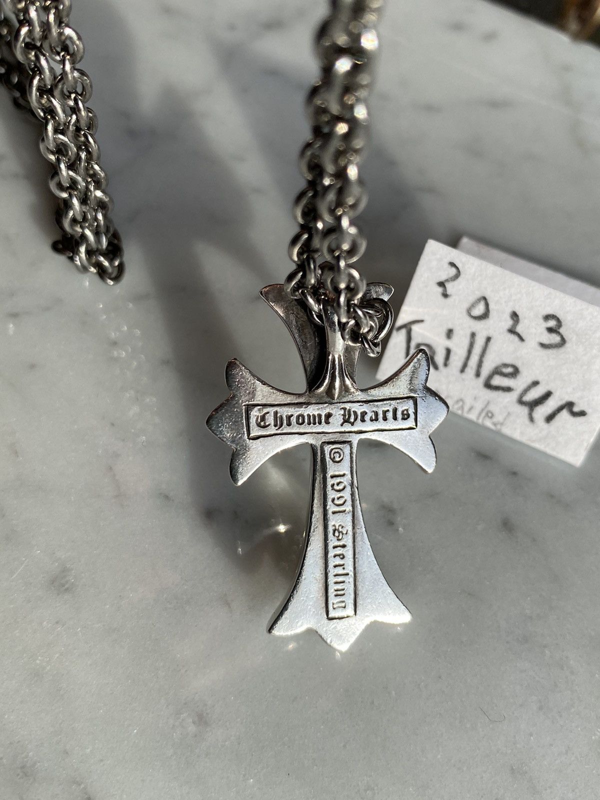 Chrome Hearts 23k$ Chrome Hearts pave diamond cross pendant Size ONE SIZE - 12 Thumbnail