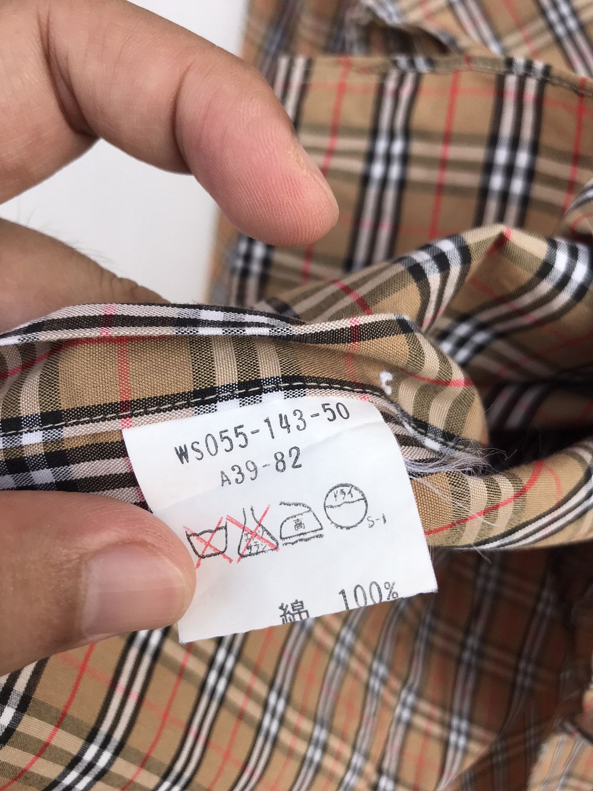 Burberry Vintage Burberrys Nova Check Size US M / EU 48-50 / 2 - 5 Thumbnail