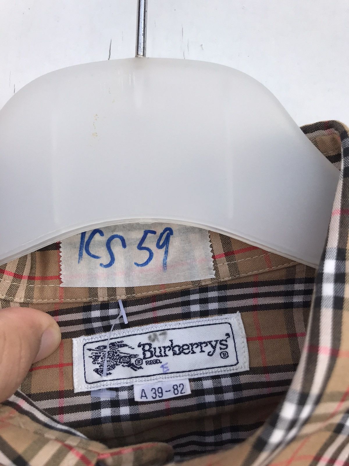 Burberry Vintage Burberrys Nova Check Size US M / EU 48-50 / 2 - 4 Thumbnail