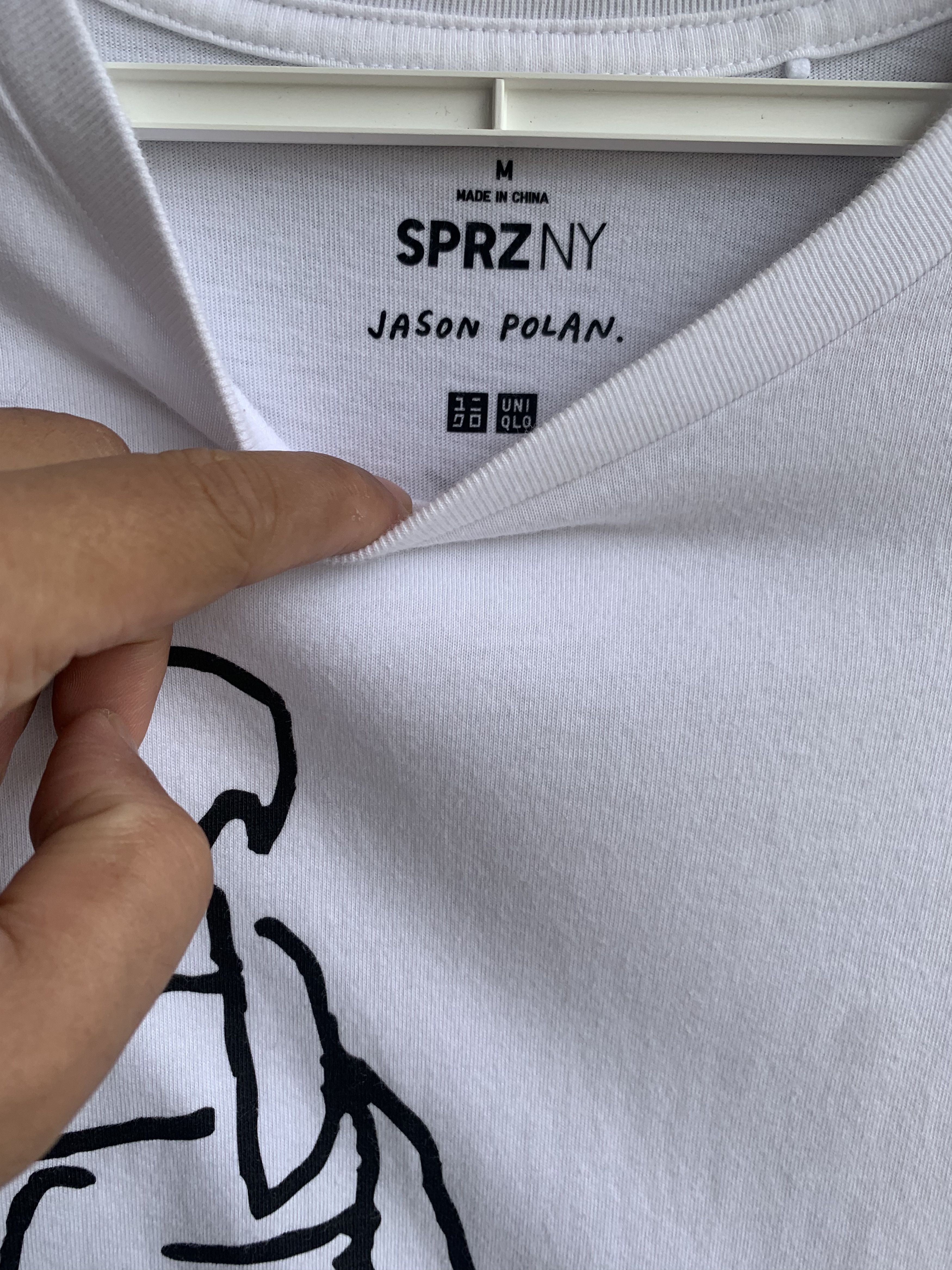 Uniqlo Jason Polan Collab Uniqlo Tee Size US M / EU 48-50 / 2 - 2 Thumbnail