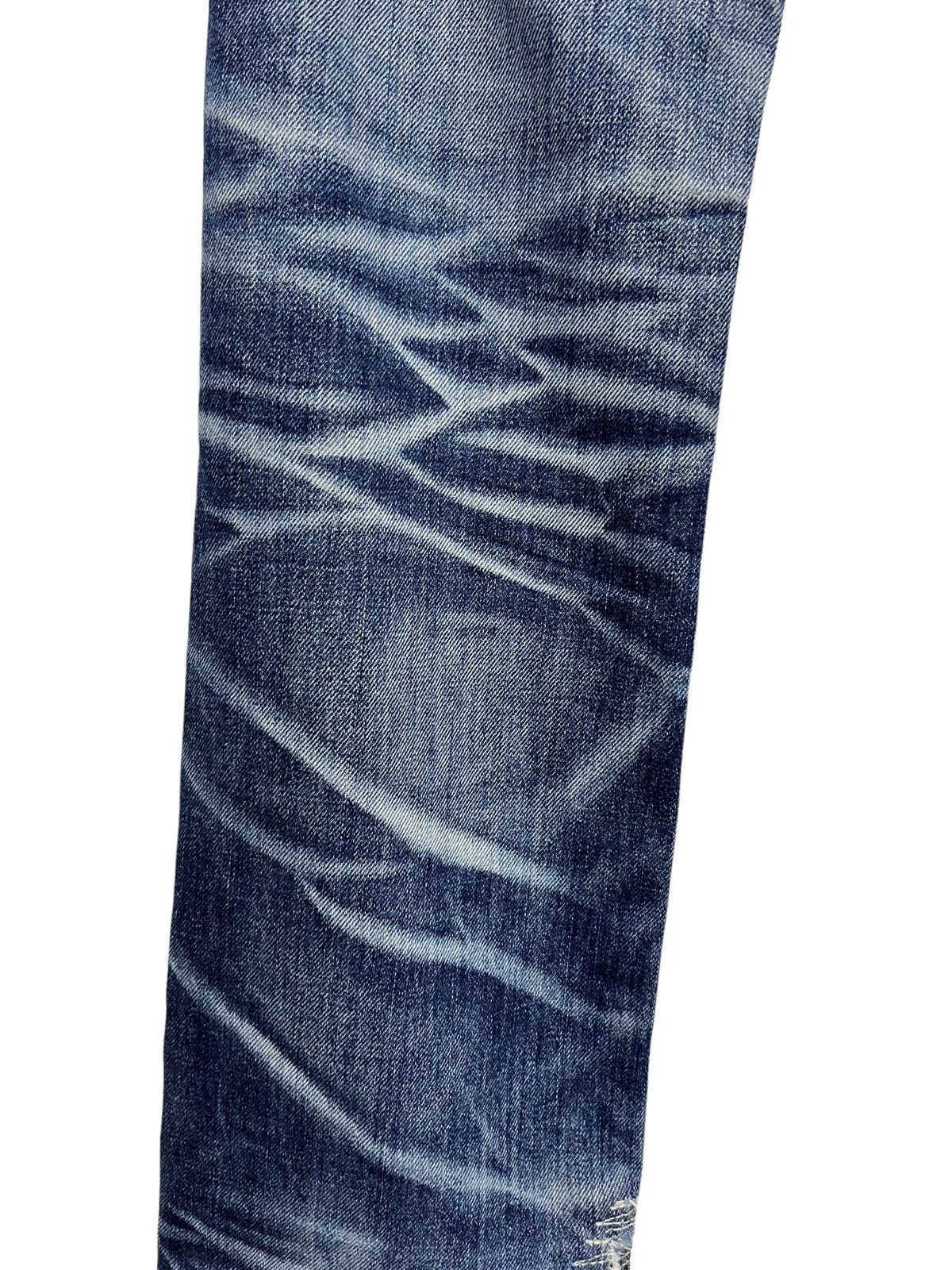 Vintage 🔥YOSHITOMO NARA LOLITA Exotic Denim Chrome Hearts Inspired Size US 29 - 9 Thumbnail