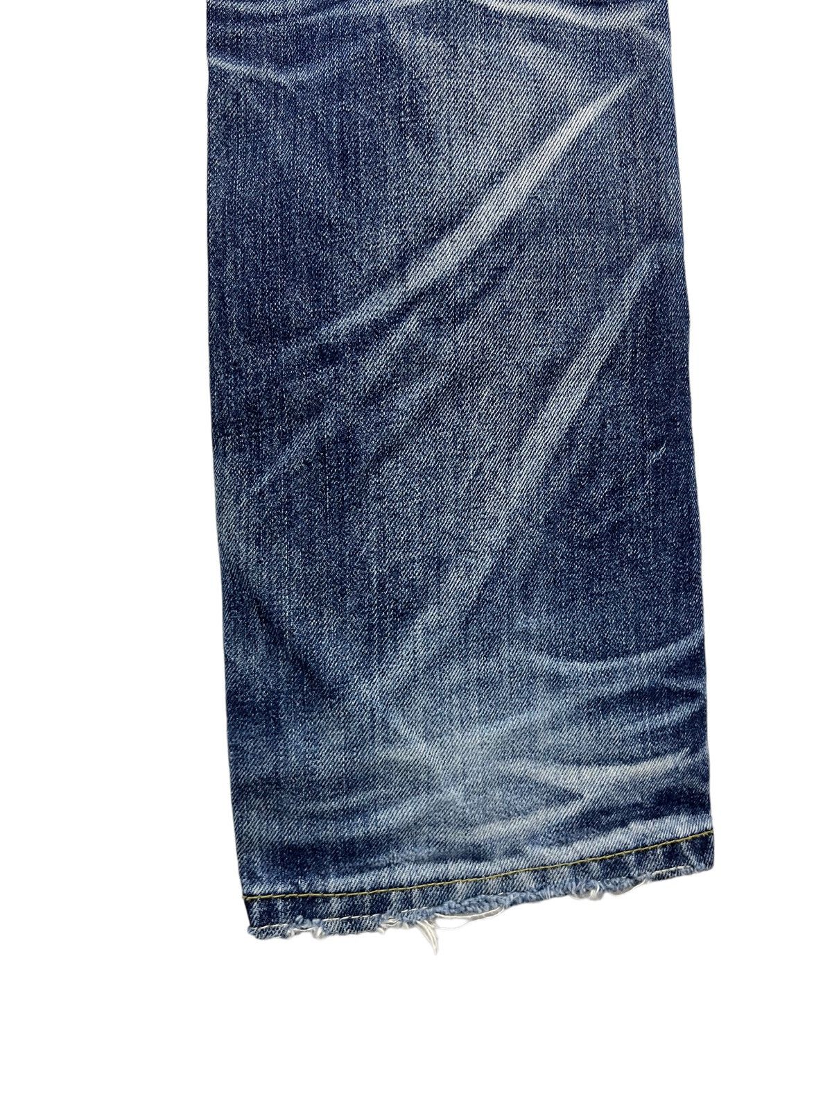 Vintage 🔥YOSHITOMO NARA LOLITA Exotic Denim Chrome Hearts Inspired Size US 29 - 11 Thumbnail
