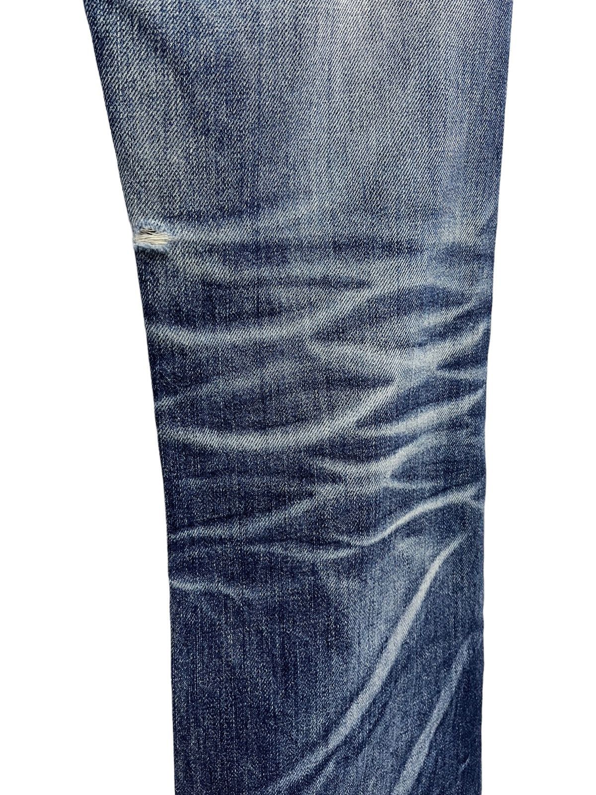 Vintage 🔥YOSHITOMO NARA LOLITA Exotic Denim Chrome Hearts Inspired Size US 29 - 8 Thumbnail
