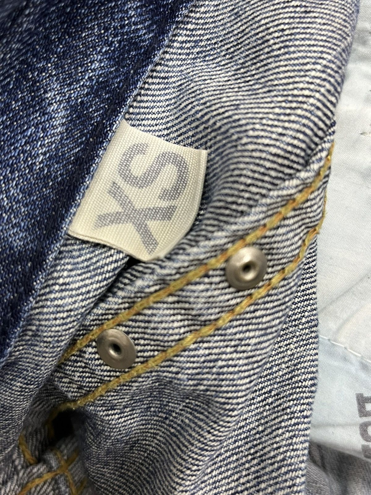 Vintage 🔥YOSHITOMO NARA LOLITA Exotic Denim Chrome Hearts Inspired Size US 29 - 21 Thumbnail
