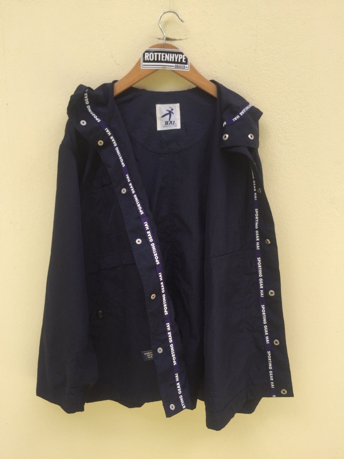 Hai Sporting Gear Hai Sporting Gear Light Hooded Jacket/windbreaker Size US M / EU 48-50 / 2 - 3 Thumbnail