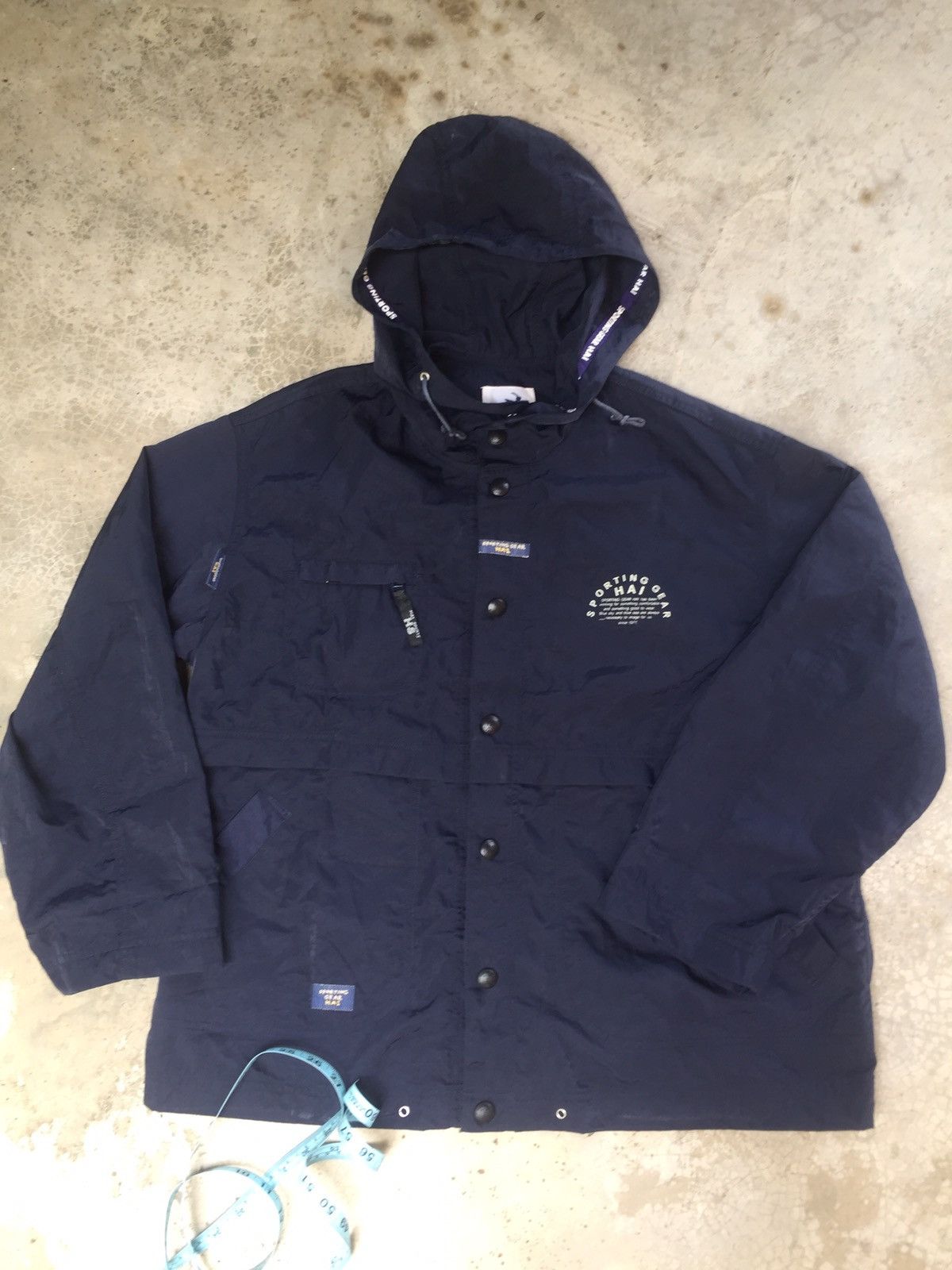 Hai Sporting Gear Hai Sporting Gear Light Hooded Jacket/windbreaker Size US M / EU 48-50 / 2 - 6 Thumbnail