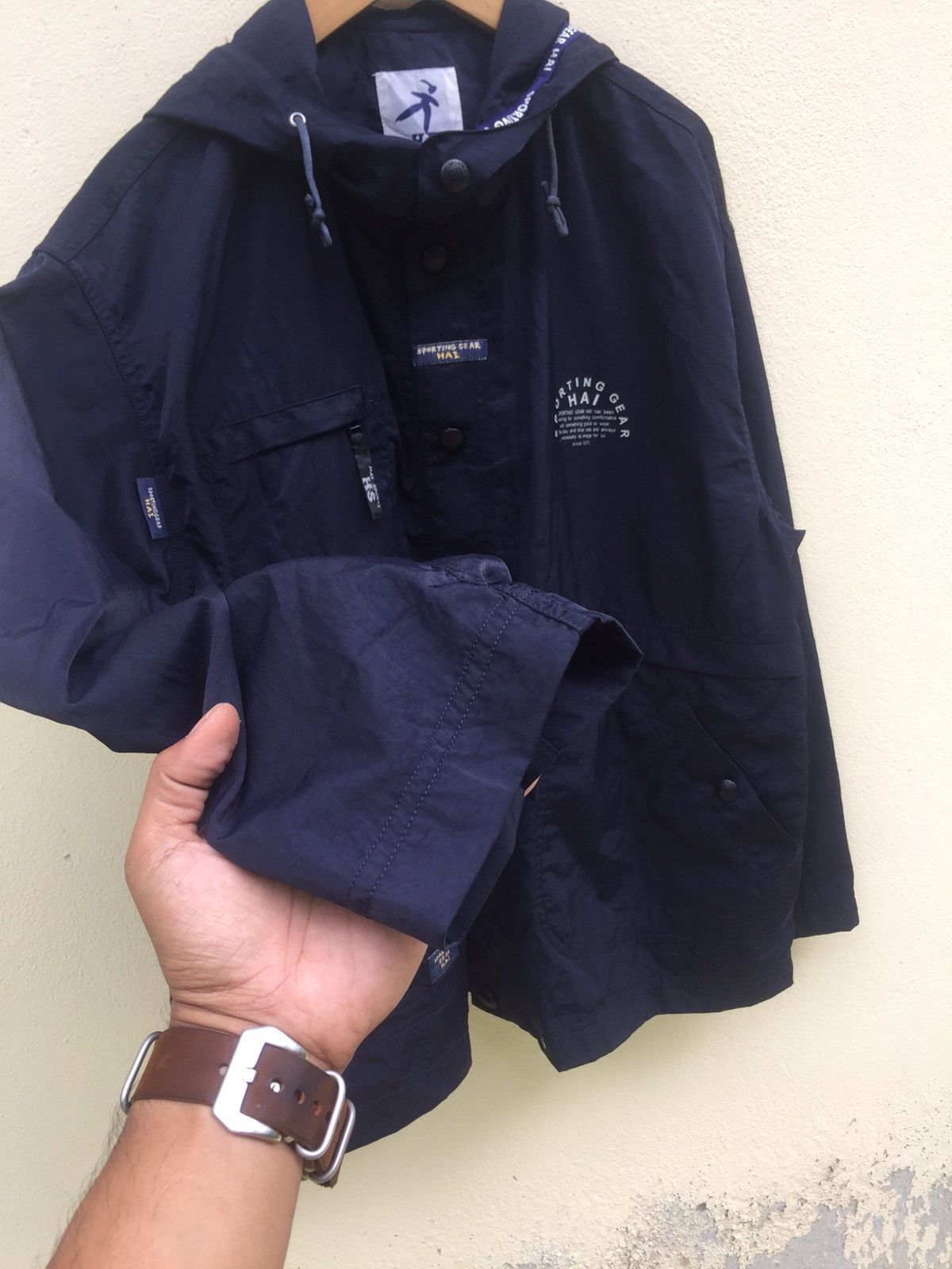 Hai Sporting Gear Hai Sporting Gear Light Hooded Jacket/windbreaker Size US M / EU 48-50 / 2 - 5 Thumbnail