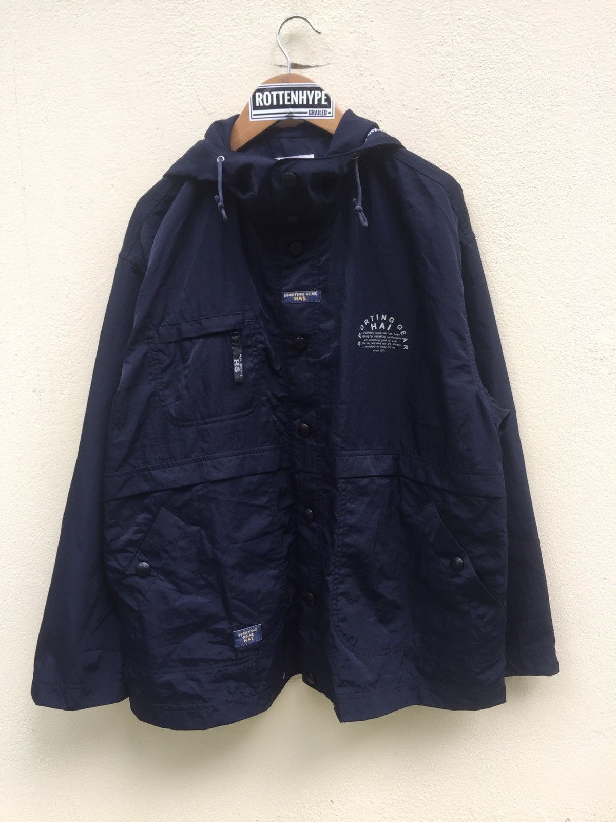 Hai Sporting Gear Hai Sporting Gear Light Hooded Jacket/windbreaker Size US M / EU 48-50 / 2 - 1 Thumbnail