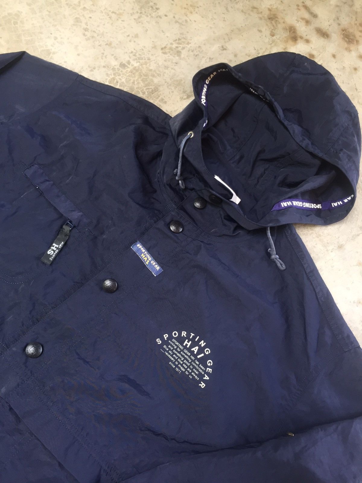 Hai Sporting Gear Hai Sporting Gear Light Hooded Jacket/windbreaker Size US M / EU 48-50 / 2 - 7 Thumbnail