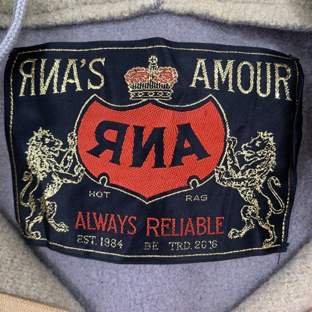Other Vintage RNA Wool Hoodie Zipper Parka Size US M / EU 48-50 / 2 - 6 Thumbnail
