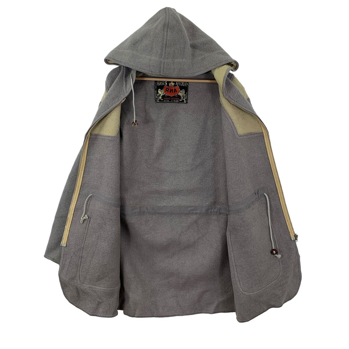 Other Vintage RNA Wool Hoodie Zipper Parka Size US M / EU 48-50 / 2 - 4 Thumbnail