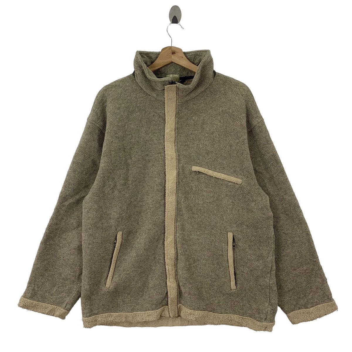 Vintage LL Bean Fleece Outdoor Hunting Jacket