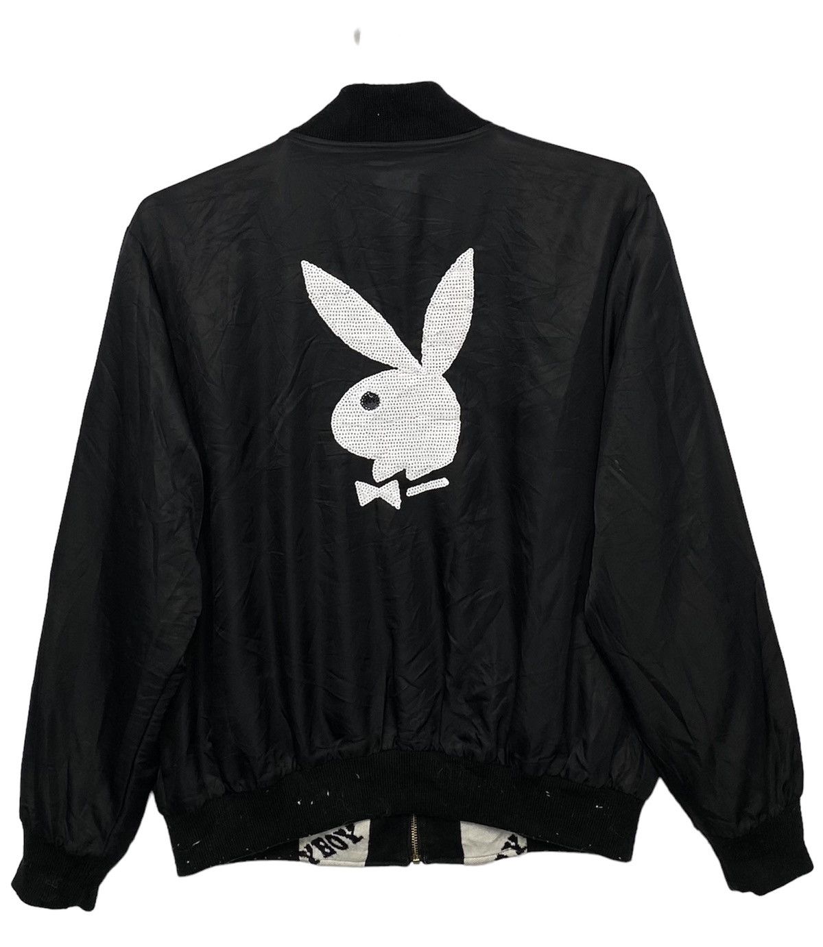 Joyrich Joyrich playboy reversible bomber full logo jacket Size US L / EU 52-54 / 3 - 3 Thumbnail
